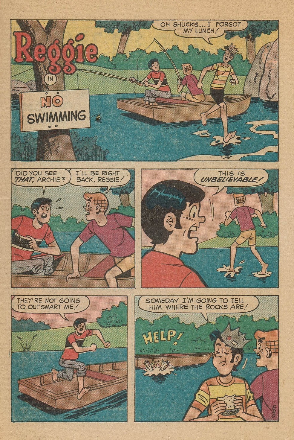 Read online Reggie's Wise Guy Jokes comic -  Issue #23 - 11