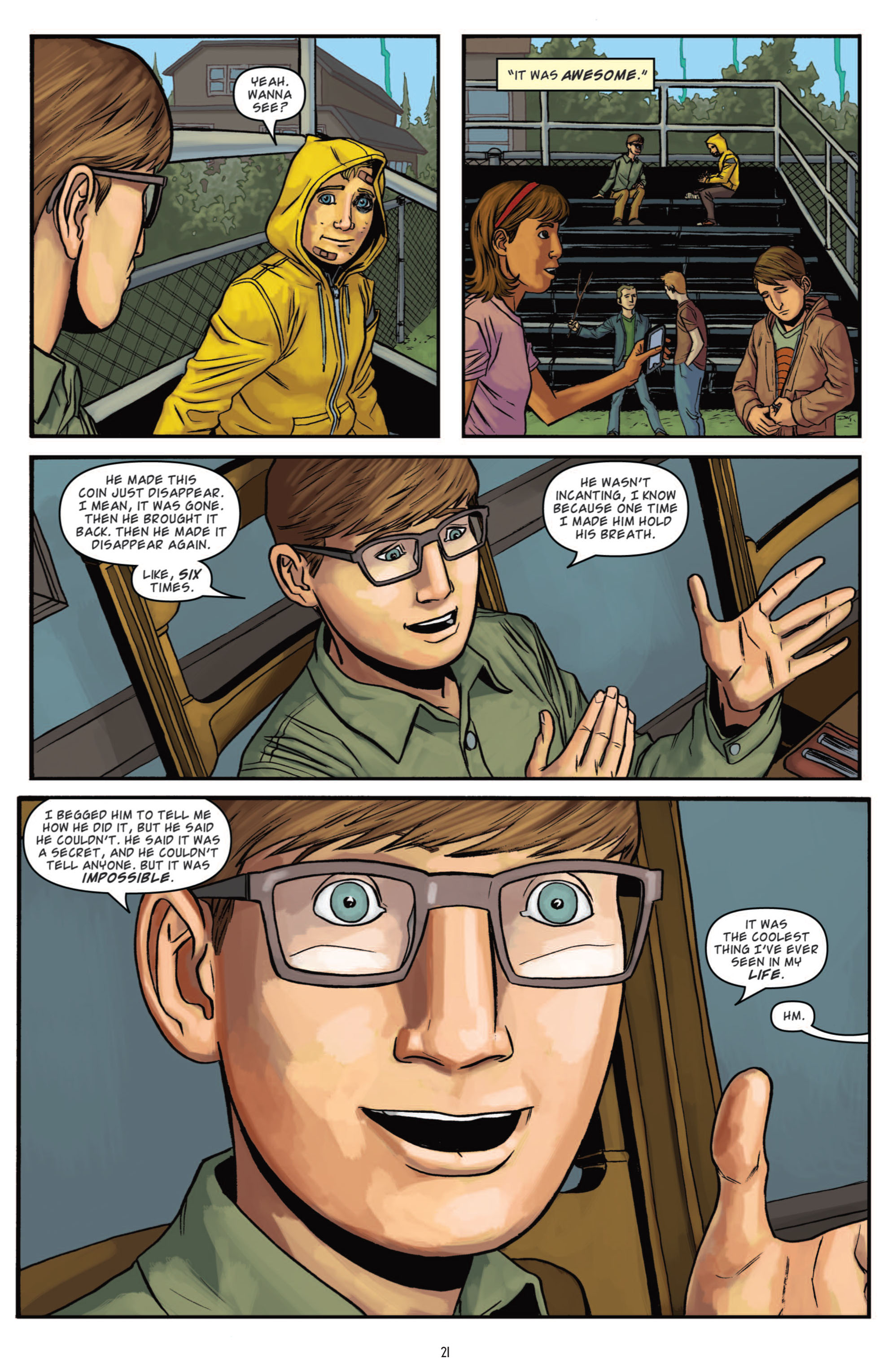 Read online Smoke And Mirrors comic -  Issue #2 - 22