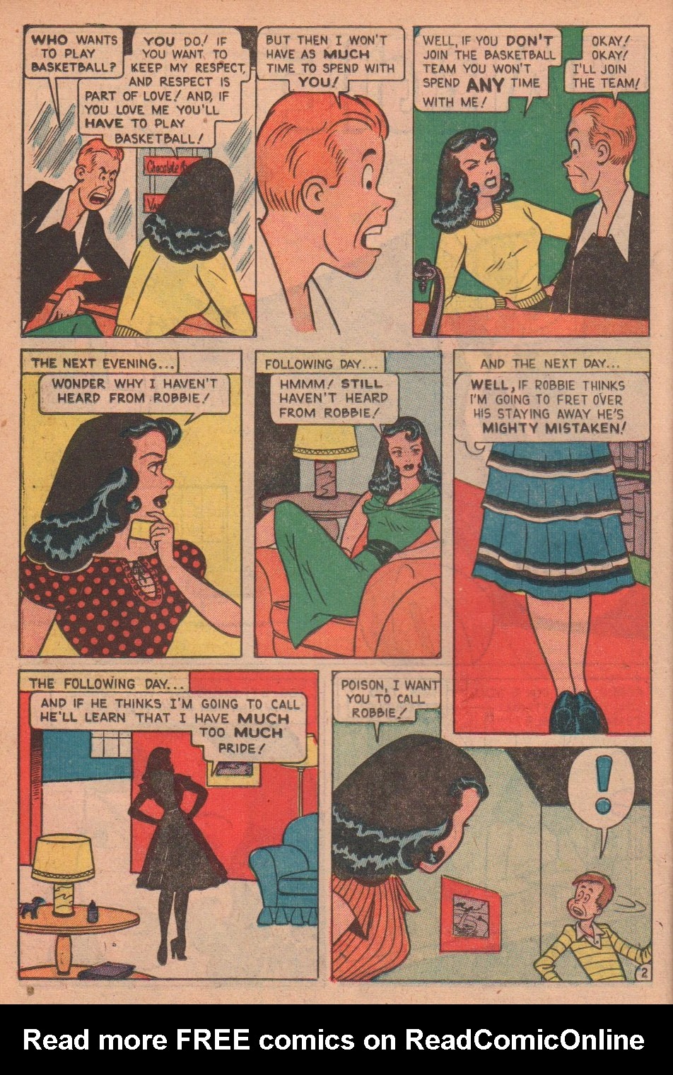 Read online Patsy Walker comic -  Issue #33 - 38