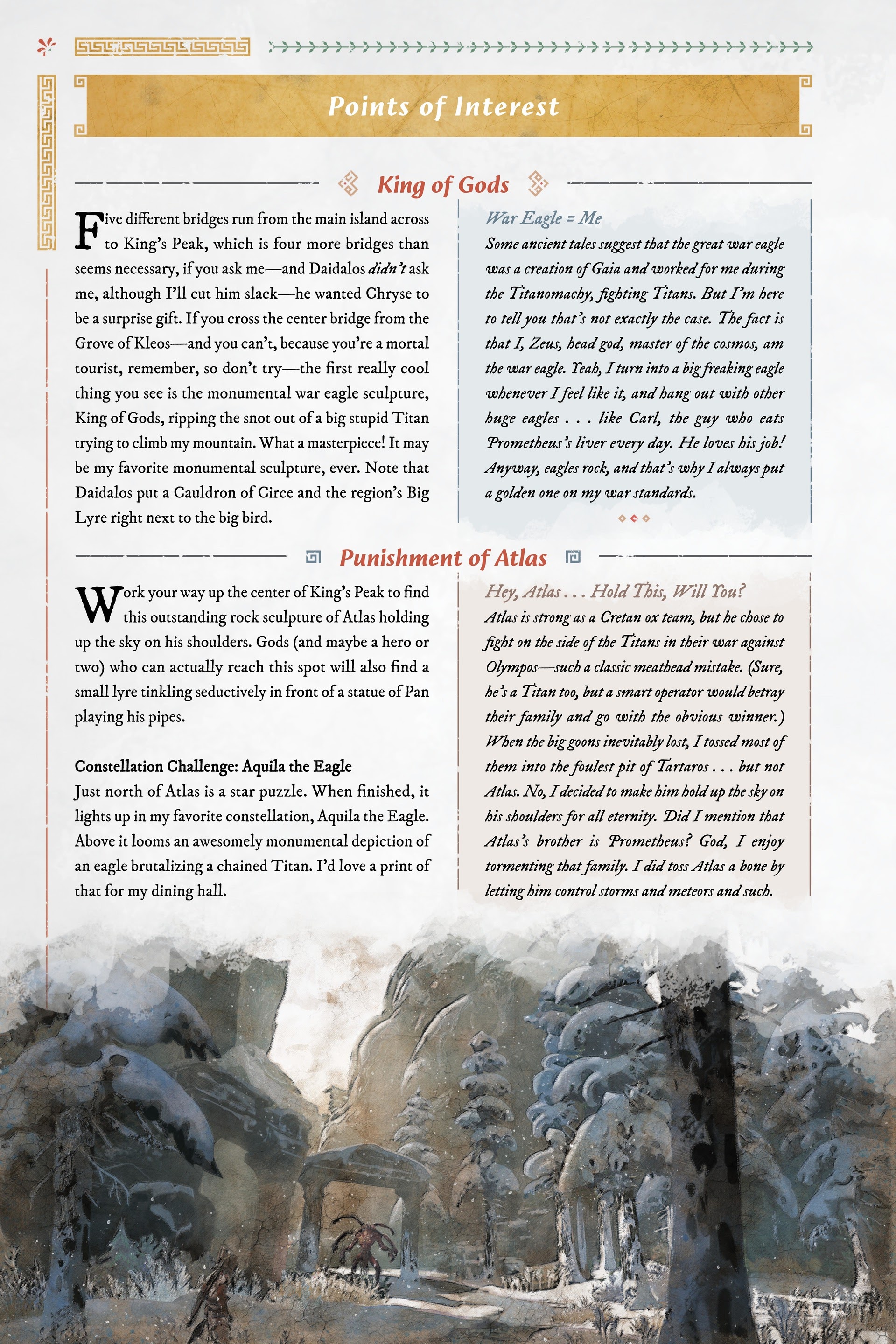 Read online Immortals Fenyx Rising: A Traveler's Guide to the Golden Isle comic -  Issue # TPB - 92