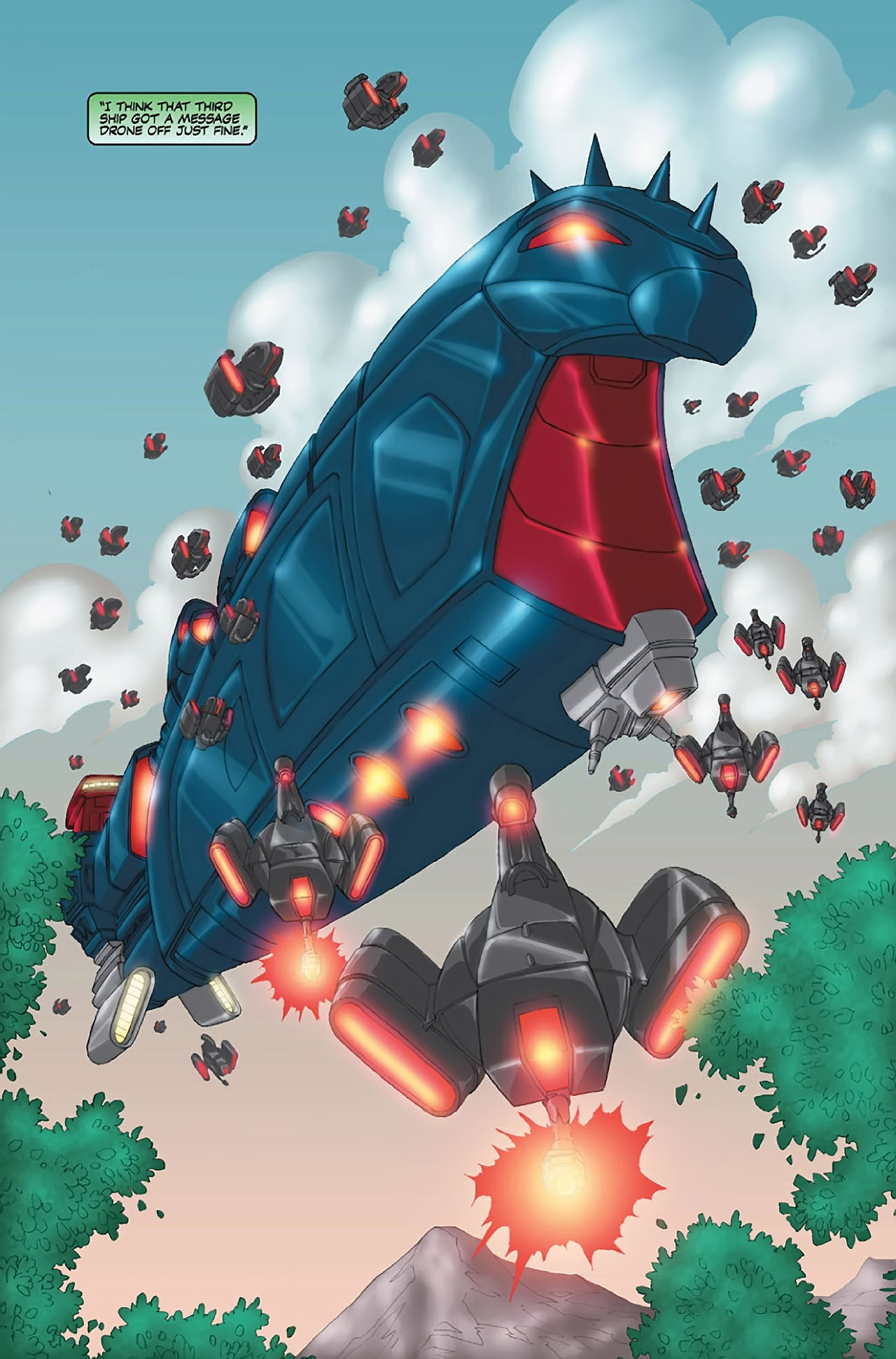 Read online Voltron: Defender of the Universe (Existed) comic -  Issue #2 - 23