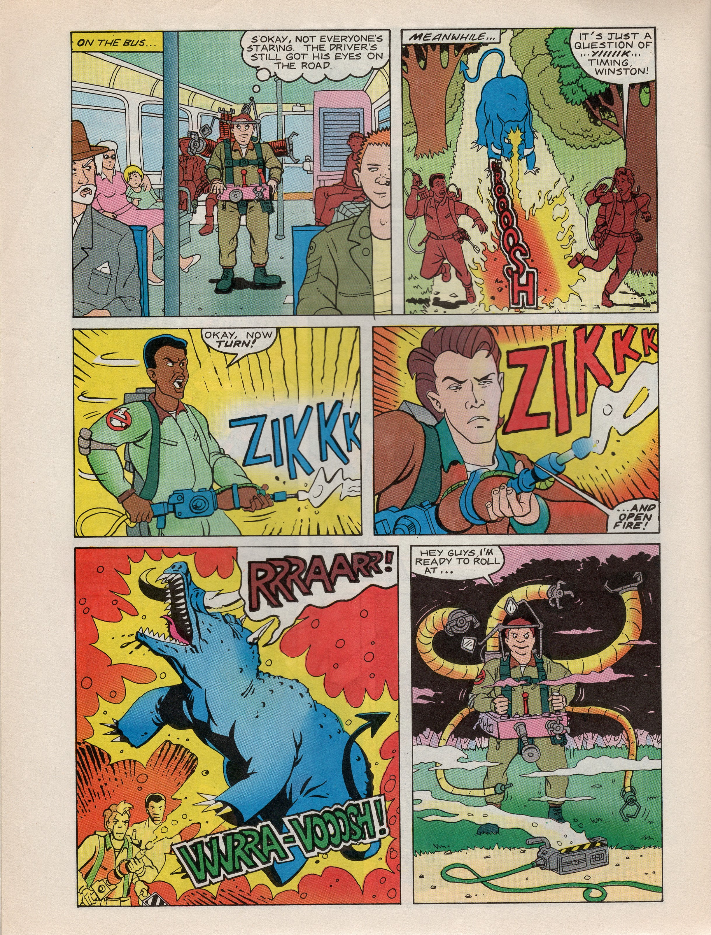 Read online The Real Ghostbusters comic -  Issue #192 - 6
