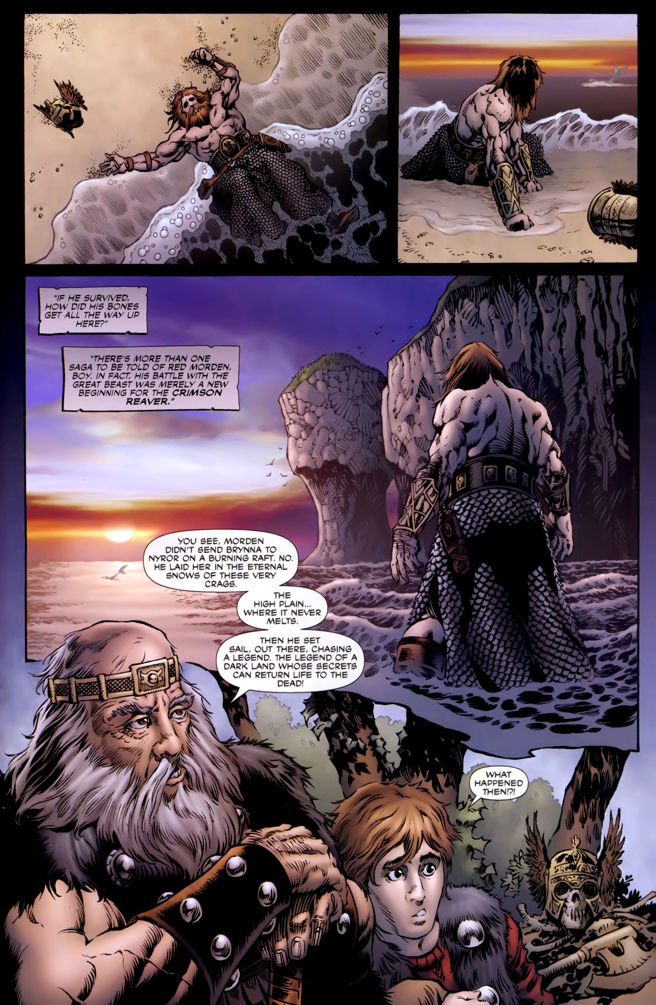 Read online Frank Frazetta's Dark Kingdom comic -  Issue #1 - 29