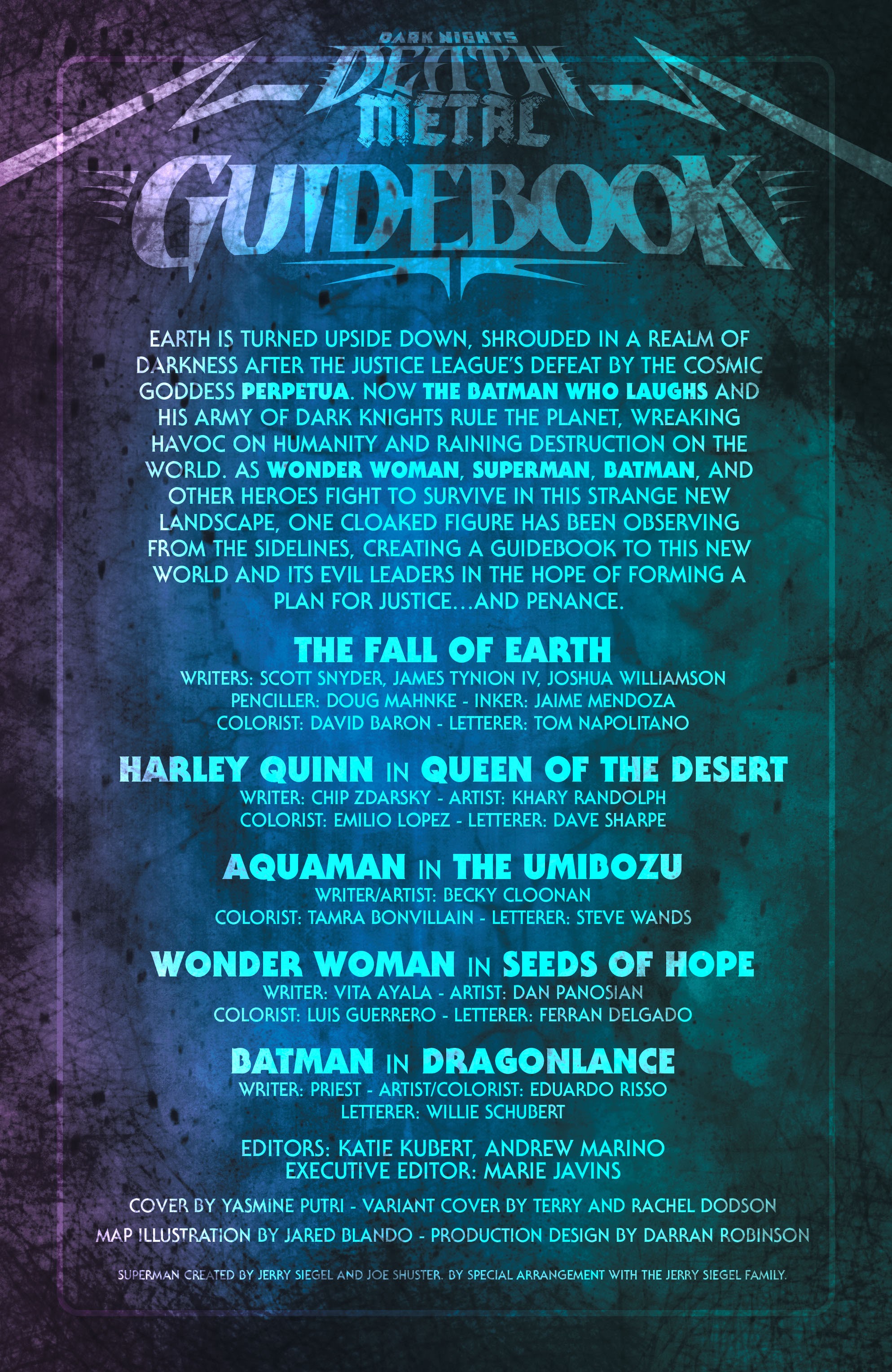 Read online Dark Nights: Death Metal comic -  Issue # _Guidebook - 4