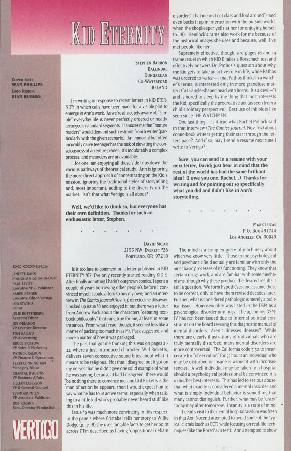 Read online Kid Eternity (1993) comic -  Issue #14 - 26
