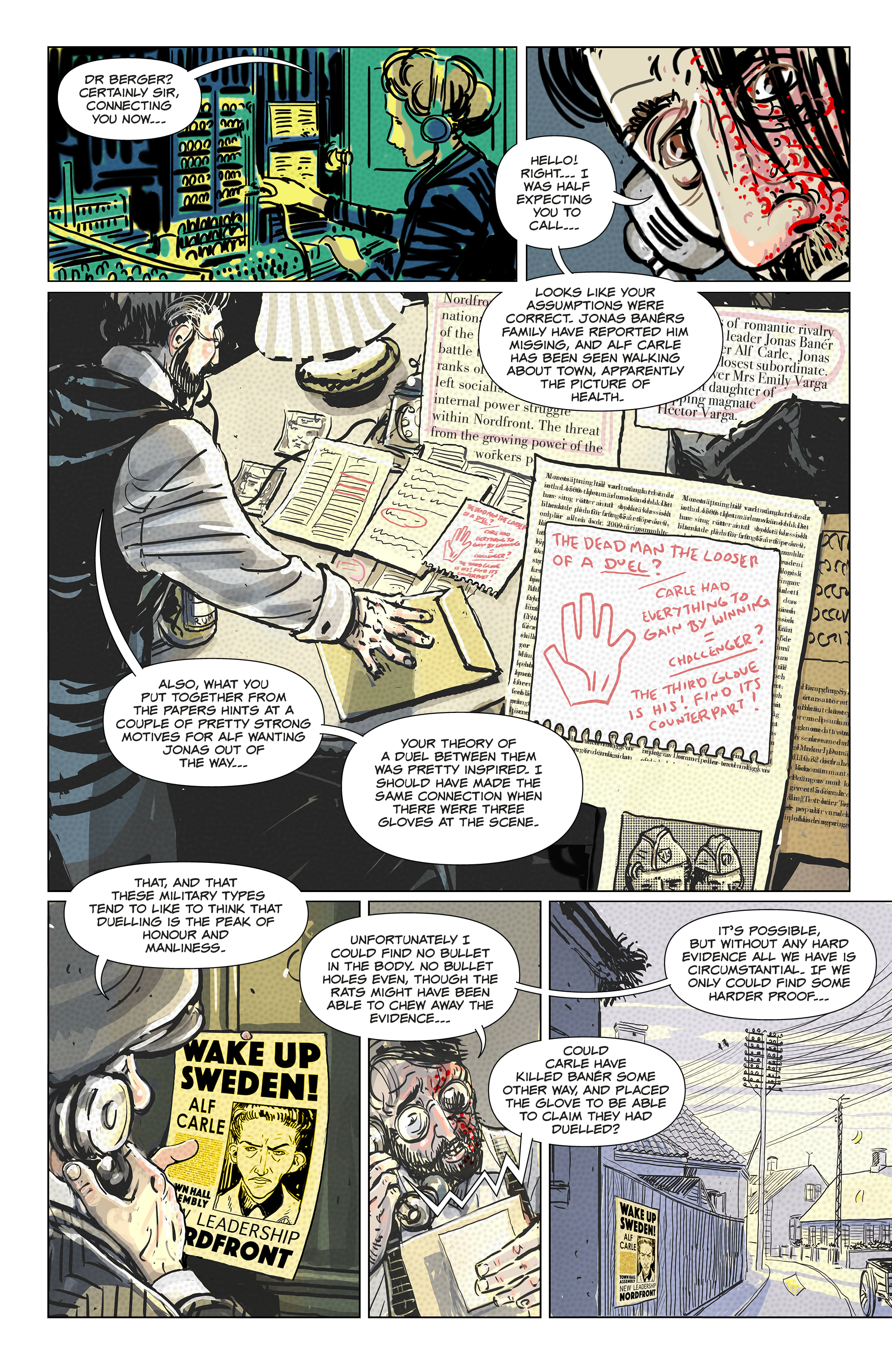 Read online The Northern Dark comic -  Issue #9 - 15