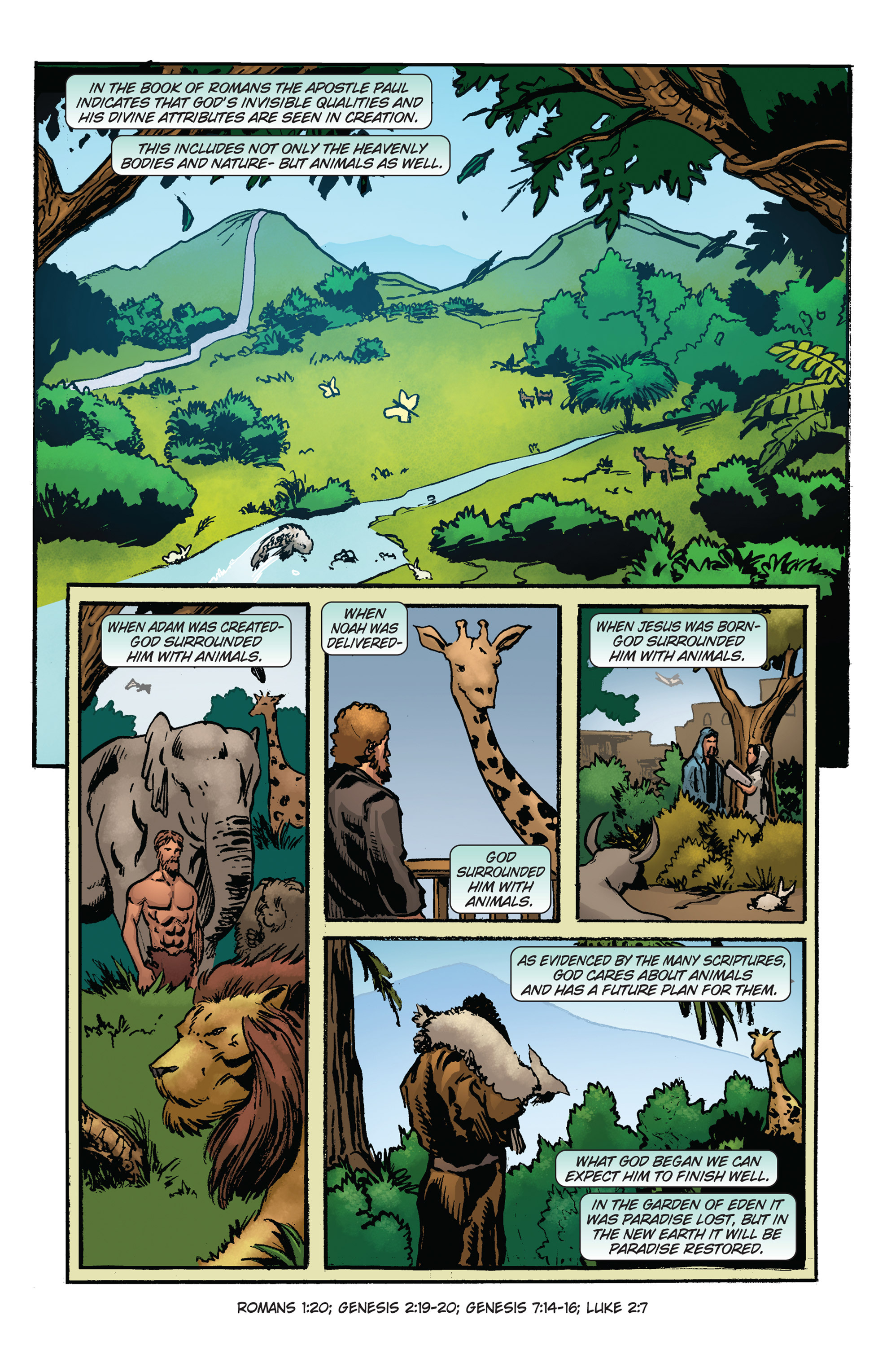 Read online 101 Questions About the Bible and Christianity comic -  Issue #2 - 21