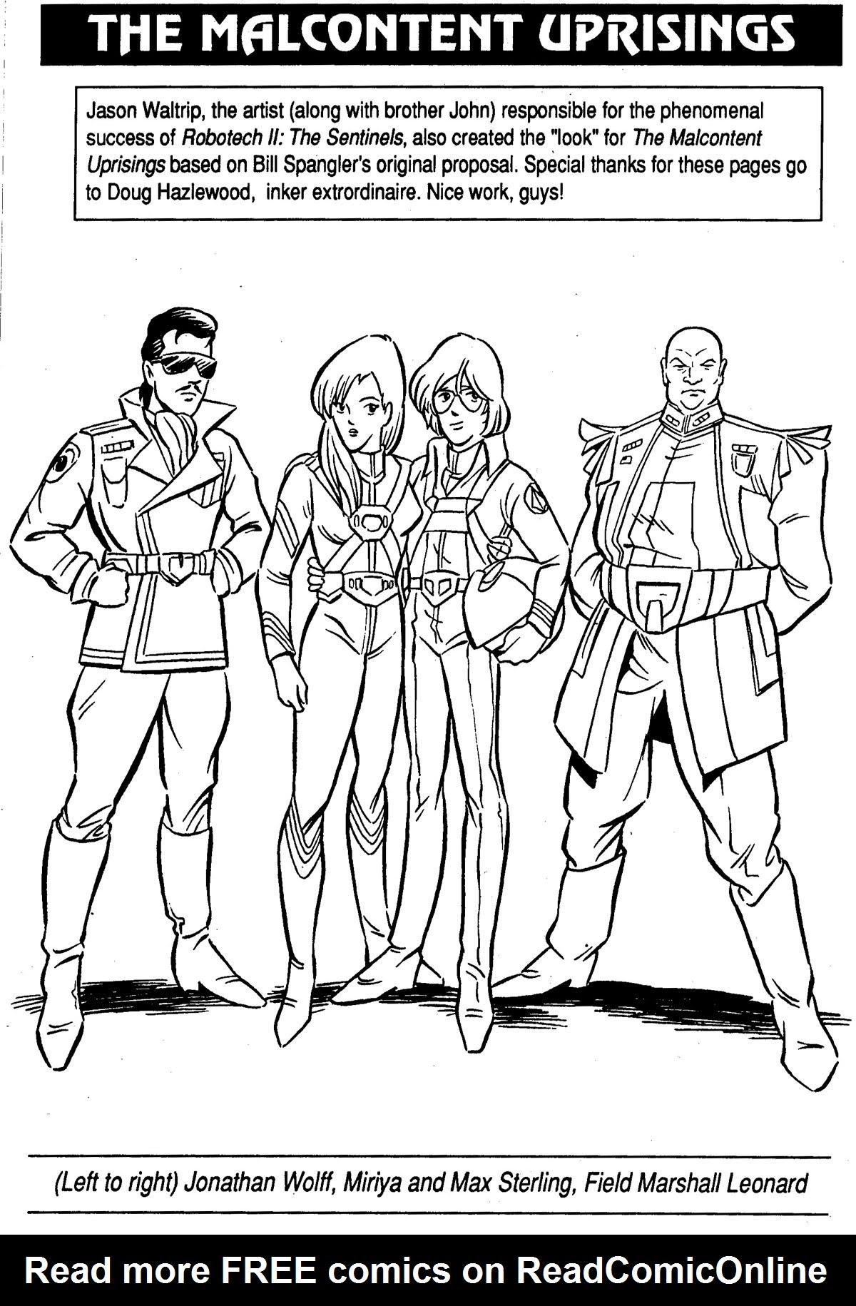 Read online Robotech II: The Sentinels - The Malcontent Uprisings comic -  Issue #1 - 32