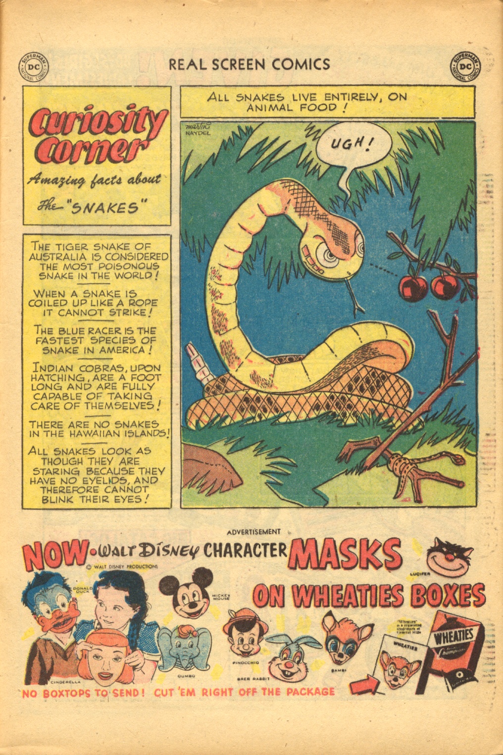 Read online Real Screen Comics comic -  Issue #43 - 49
