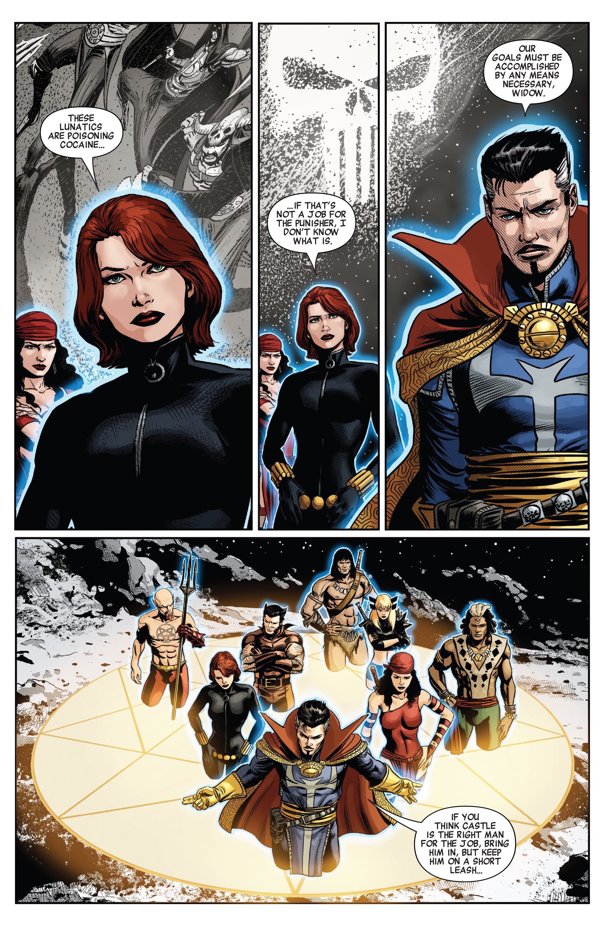Read online Savage Avengers comic -  Issue #13 - 14