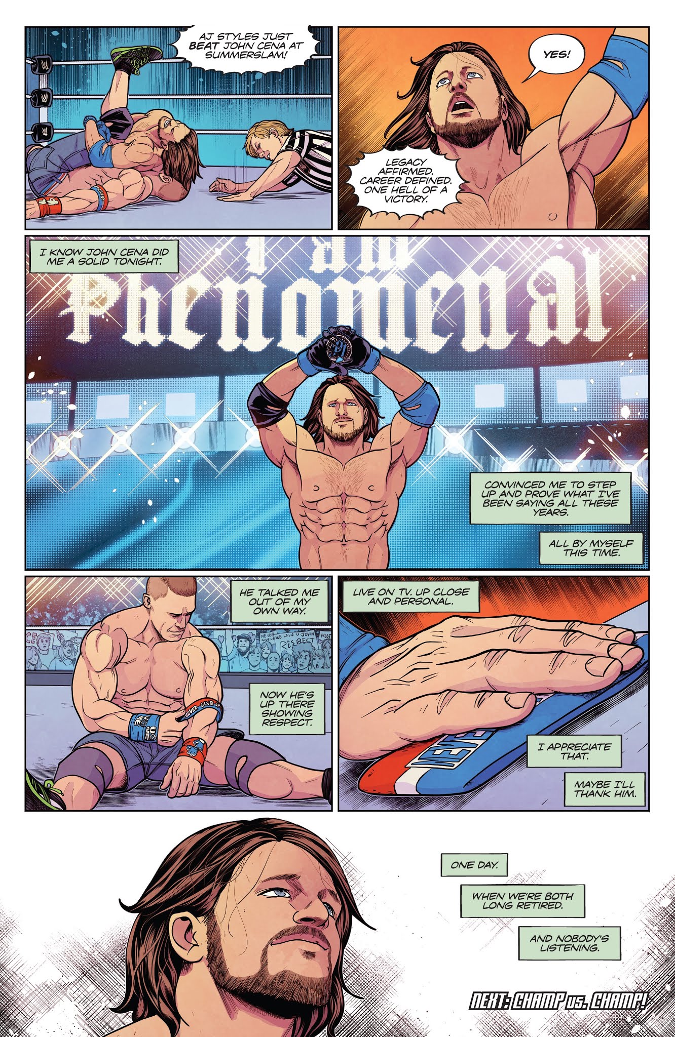 Read online WWE comic -  Issue #22 - 22