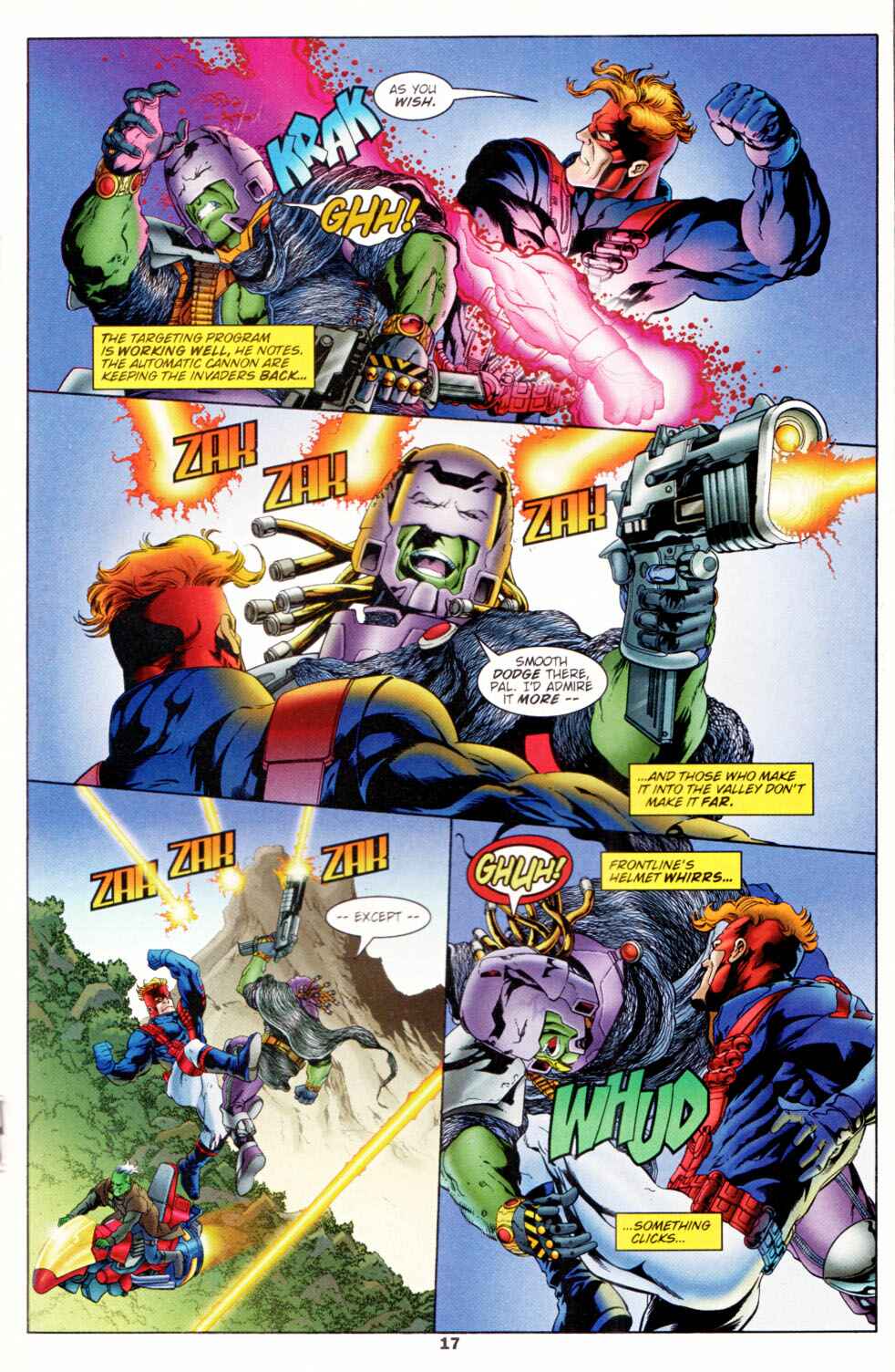 Read online Spartan: Warrior Spirit comic -  Issue #1 - 18