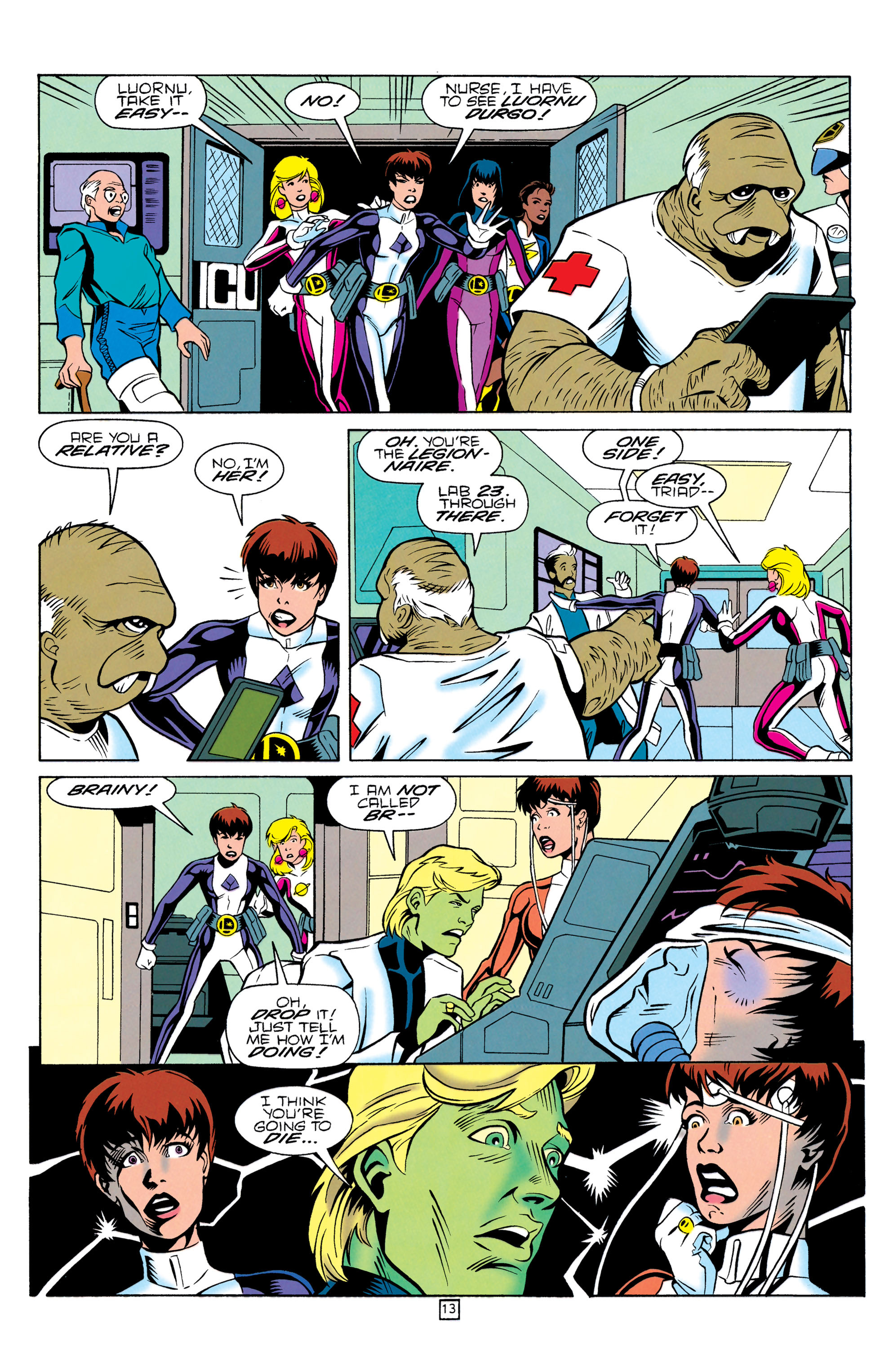 Read online Legionnaires comic -  Issue #24 - 14