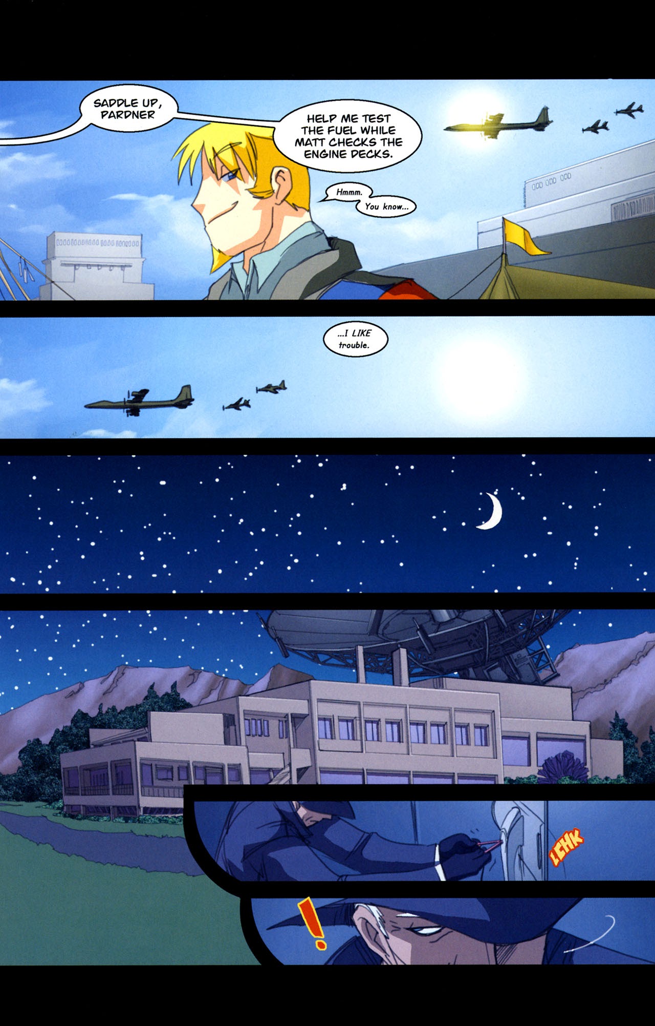 Read online Sky Sharks comic -  Issue #2 - 17