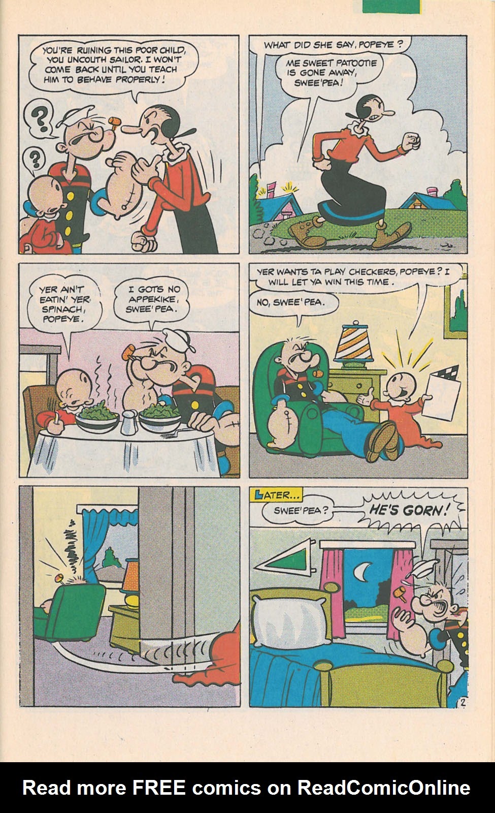 Read online Popeye (1993) comic -  Issue #1 - 5