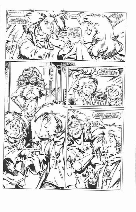 Read online Femforce Uncut comic -  Issue # Full - 37