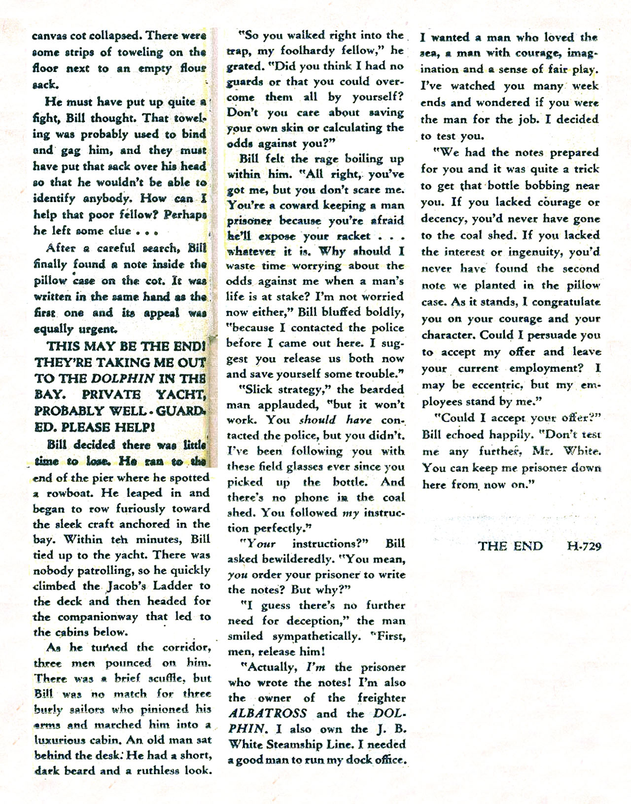 Read online World of Suspense comic -  Issue #7 - 28