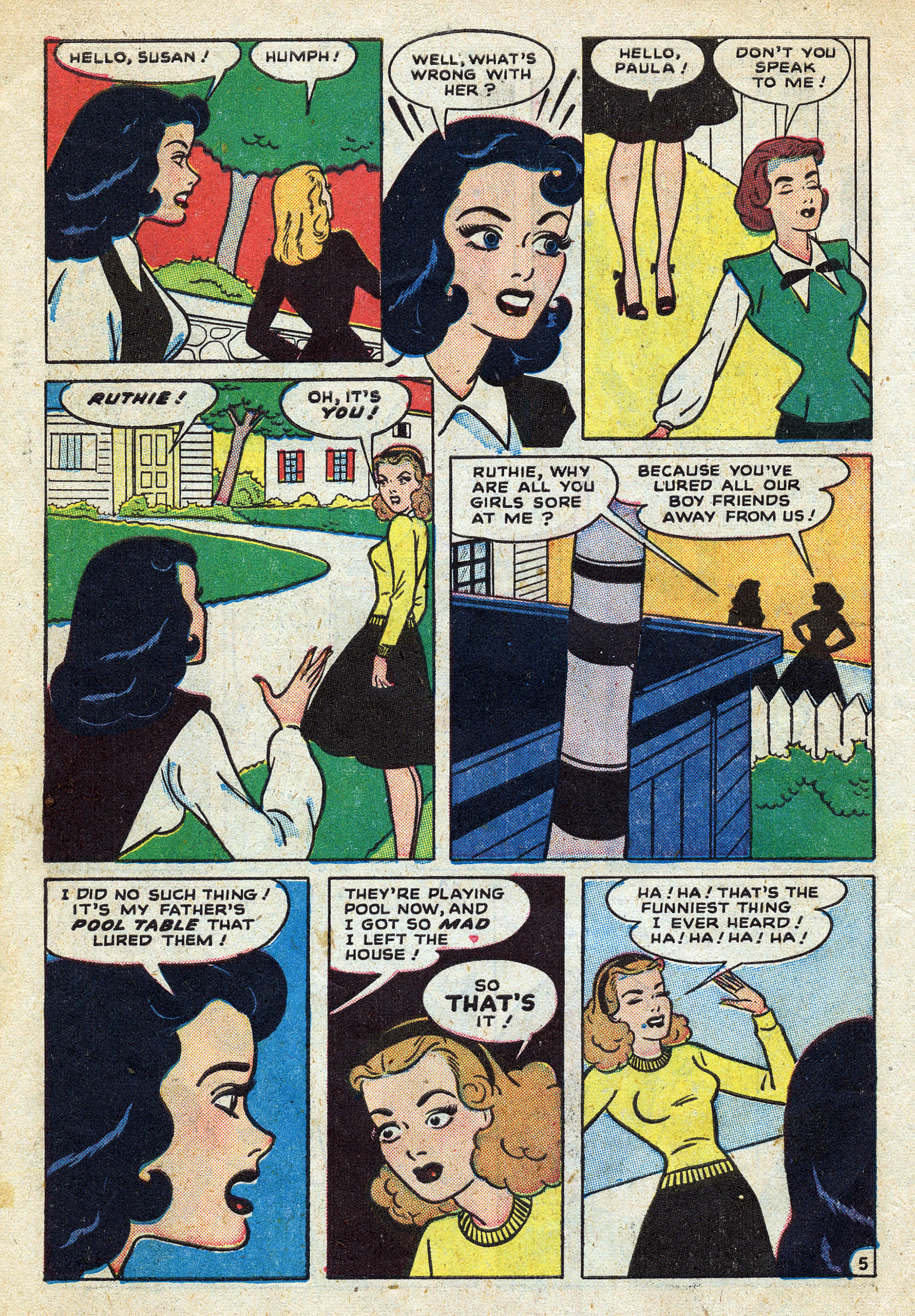 Read online Margie Comics comic -  Issue #48 - 14