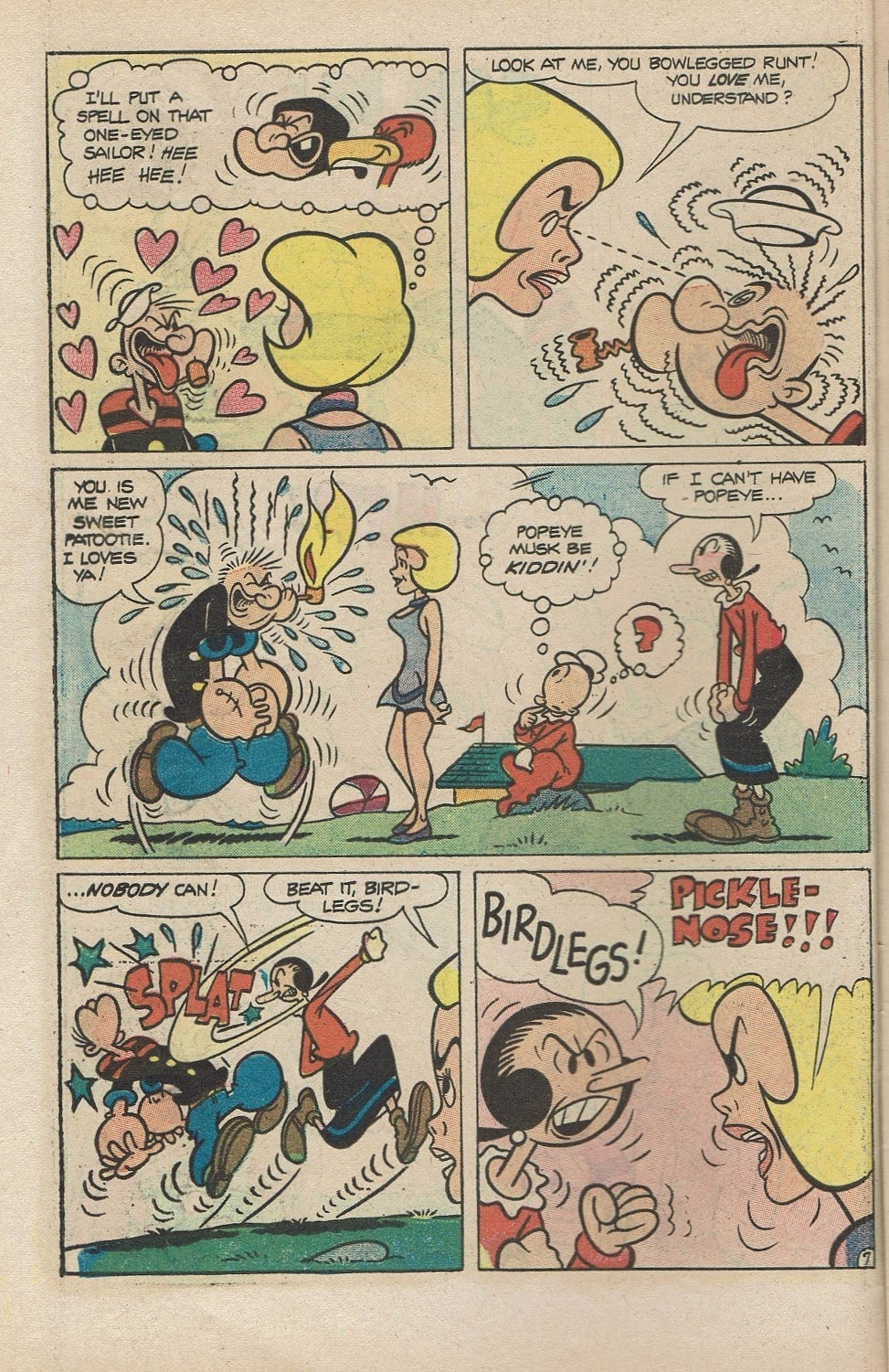 Read online Popeye (1948) comic -  Issue #137 - 10