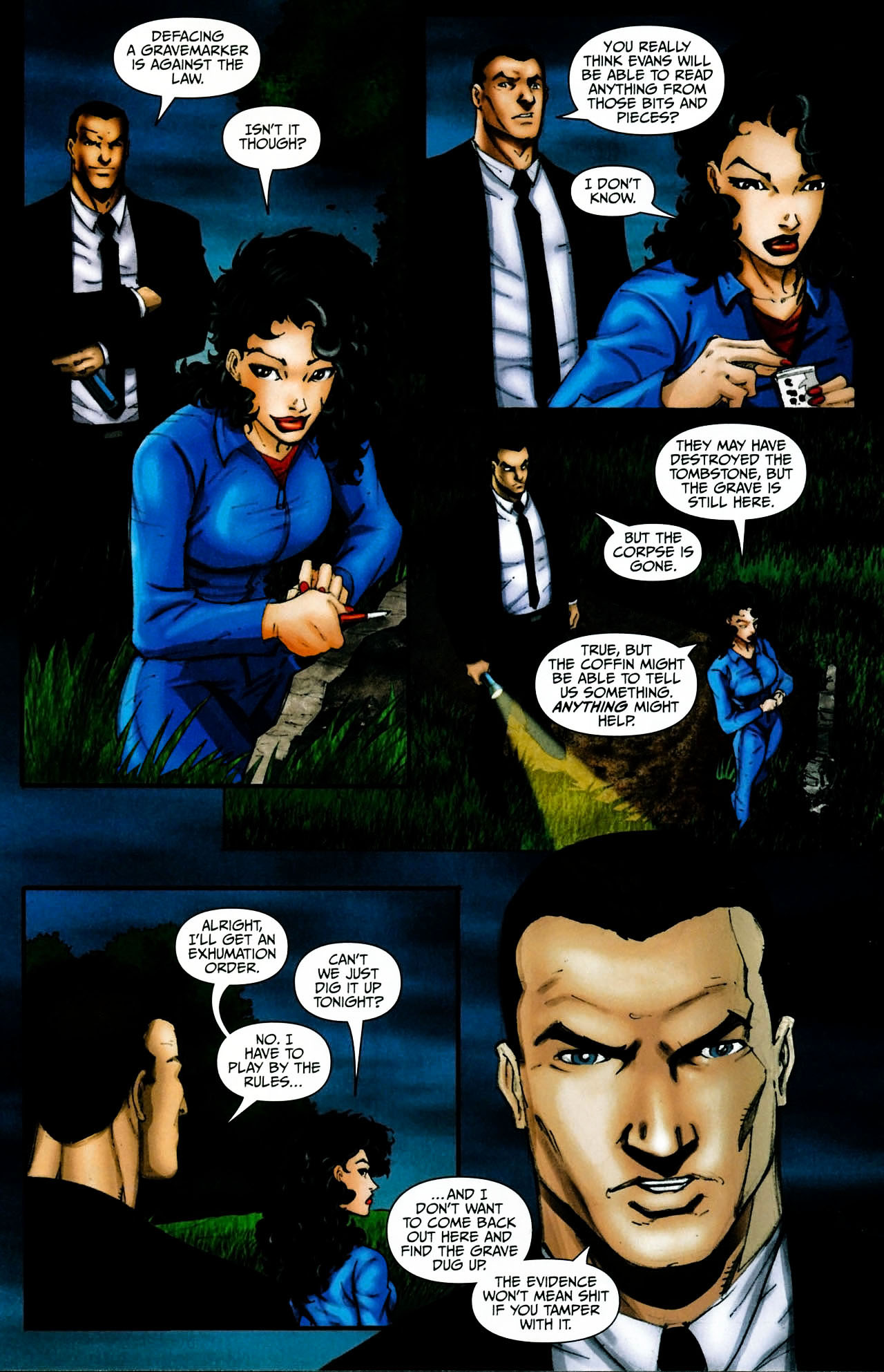 Read online Anita Blake: The Laughing Corpse - Book One comic -  Issue #5 - 7