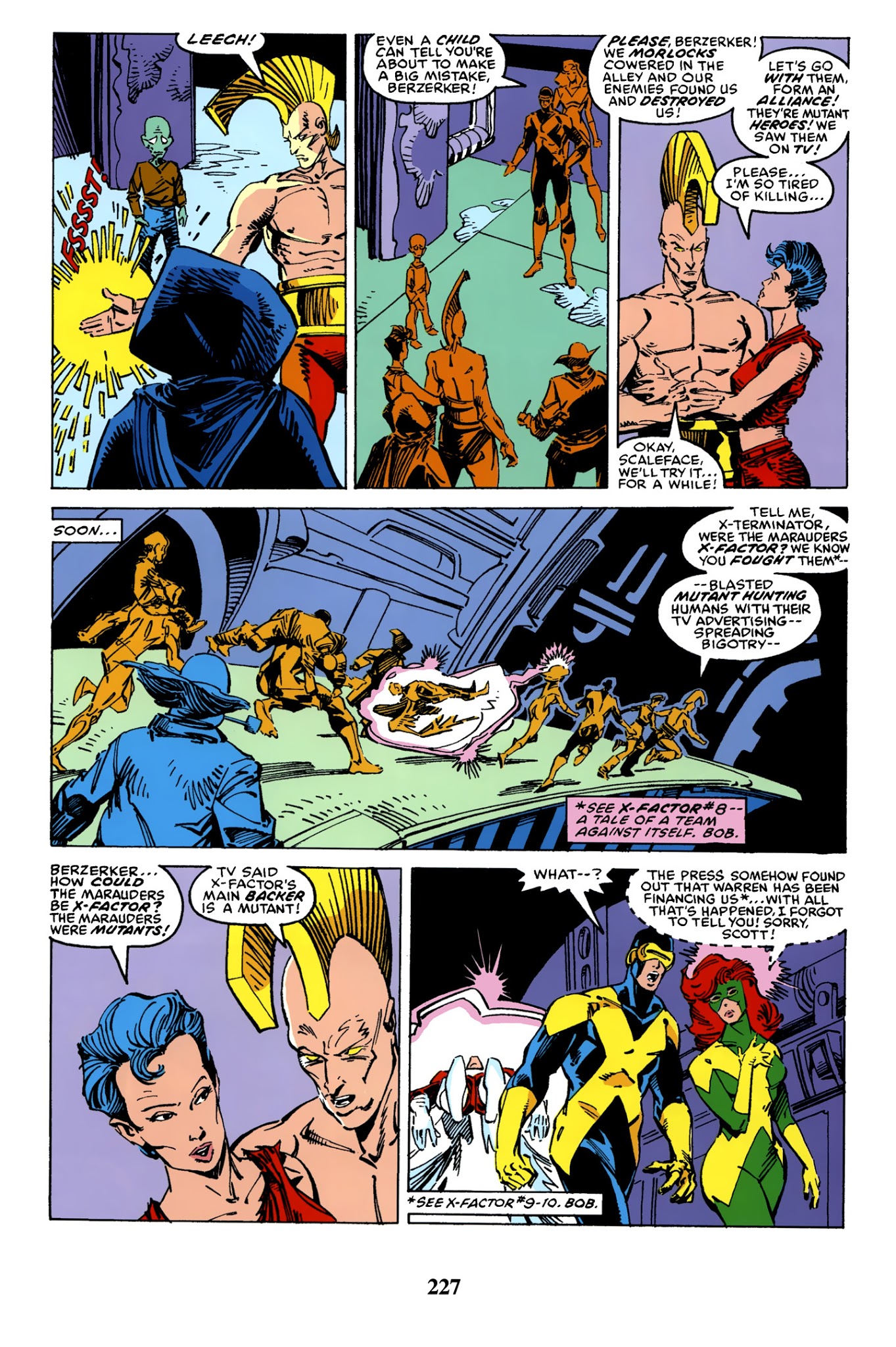 Read online X-Men: Mutant Massacre comic -  Issue # TPB - 226