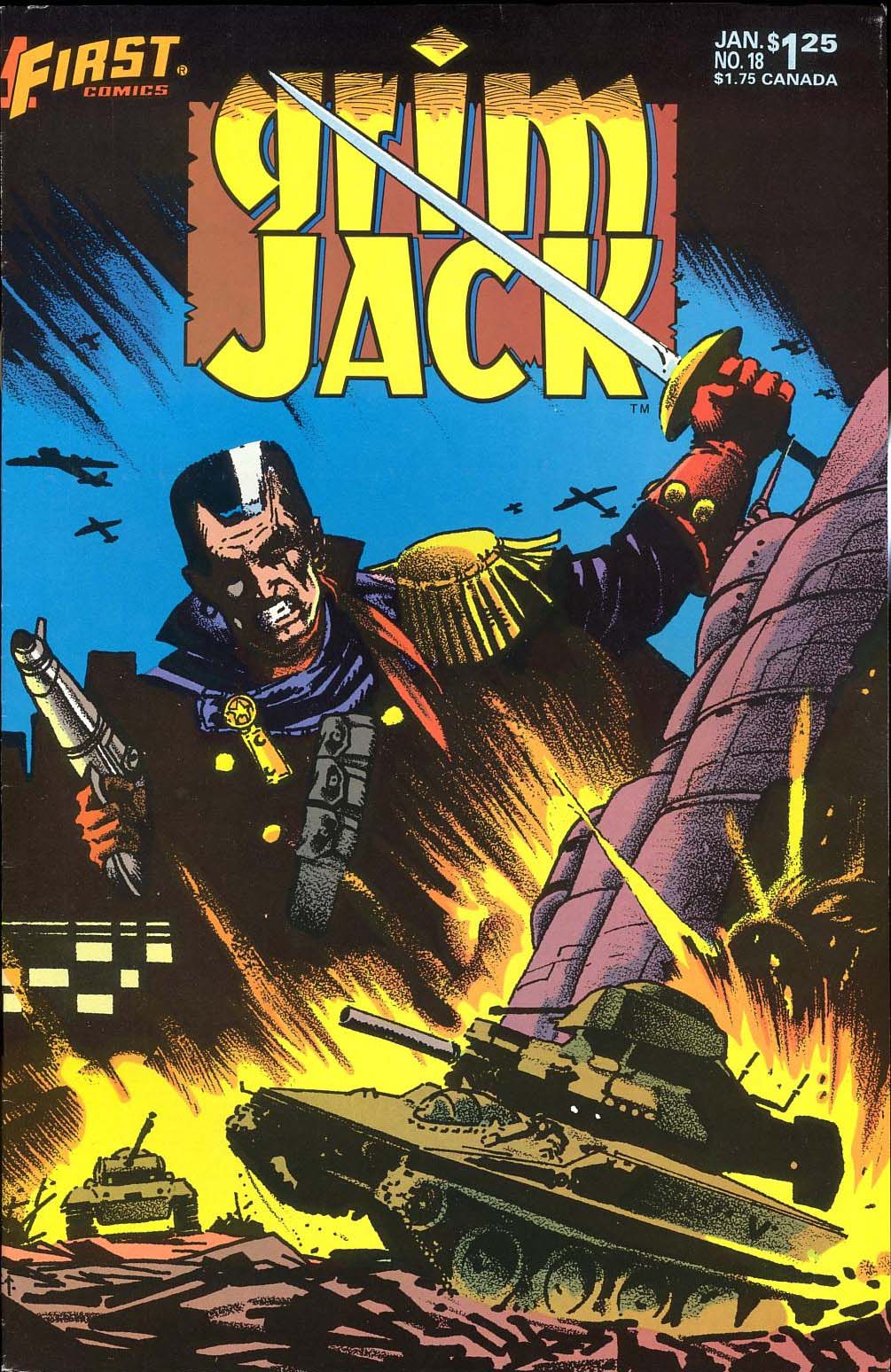 Read online Grimjack comic -  Issue #18 - 1