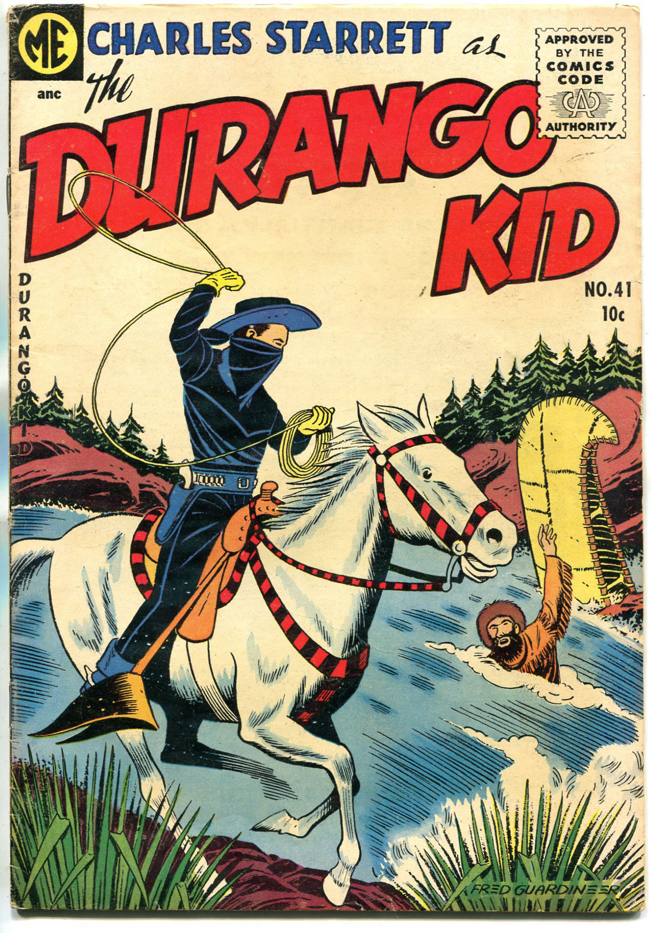 Read online Charles Starrett as The Durango Kid comic -  Issue #41 - 1