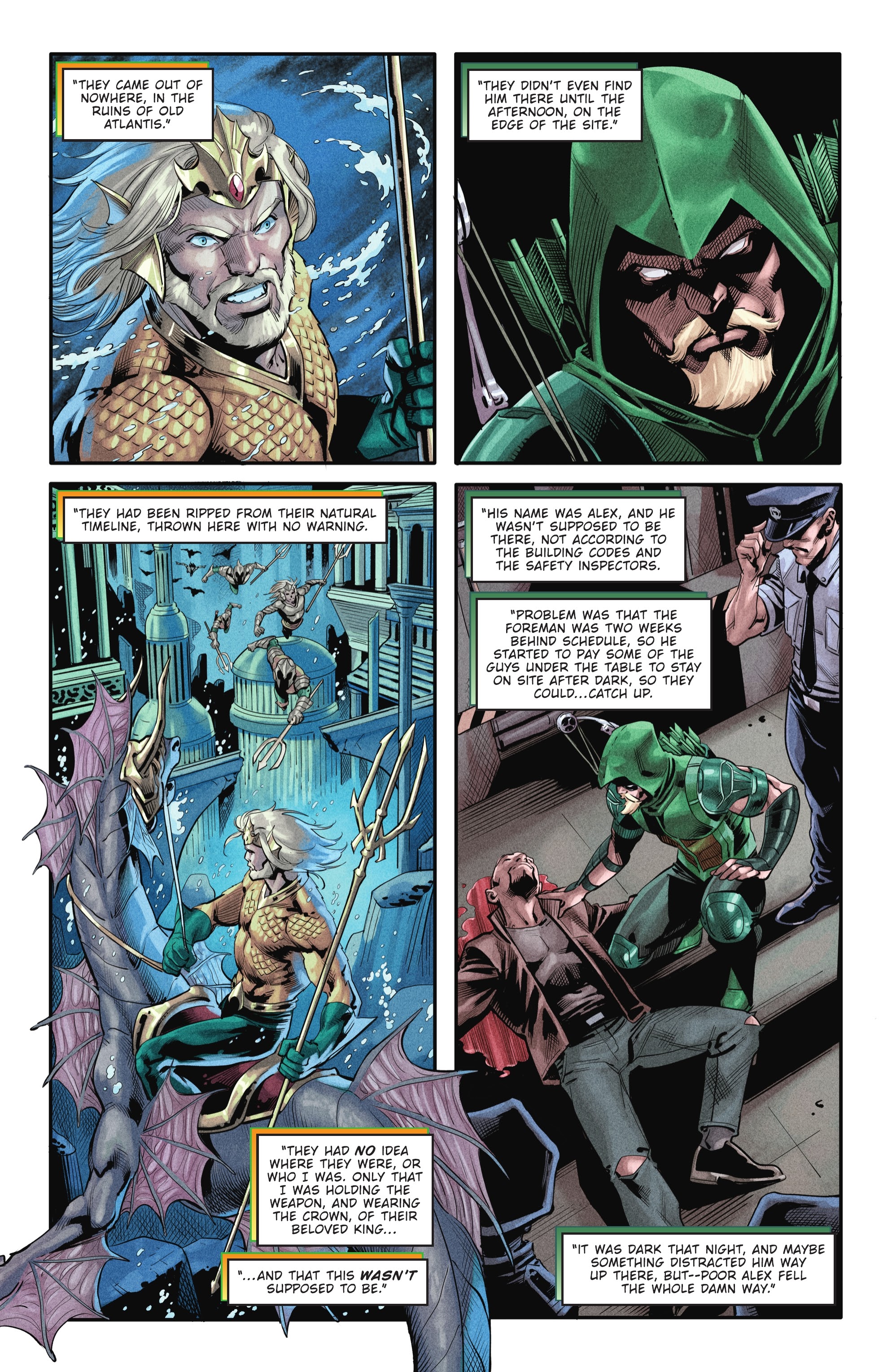 Read online Aquaman/Green Arrow - Deep Target comic -  Issue #3 - 9
