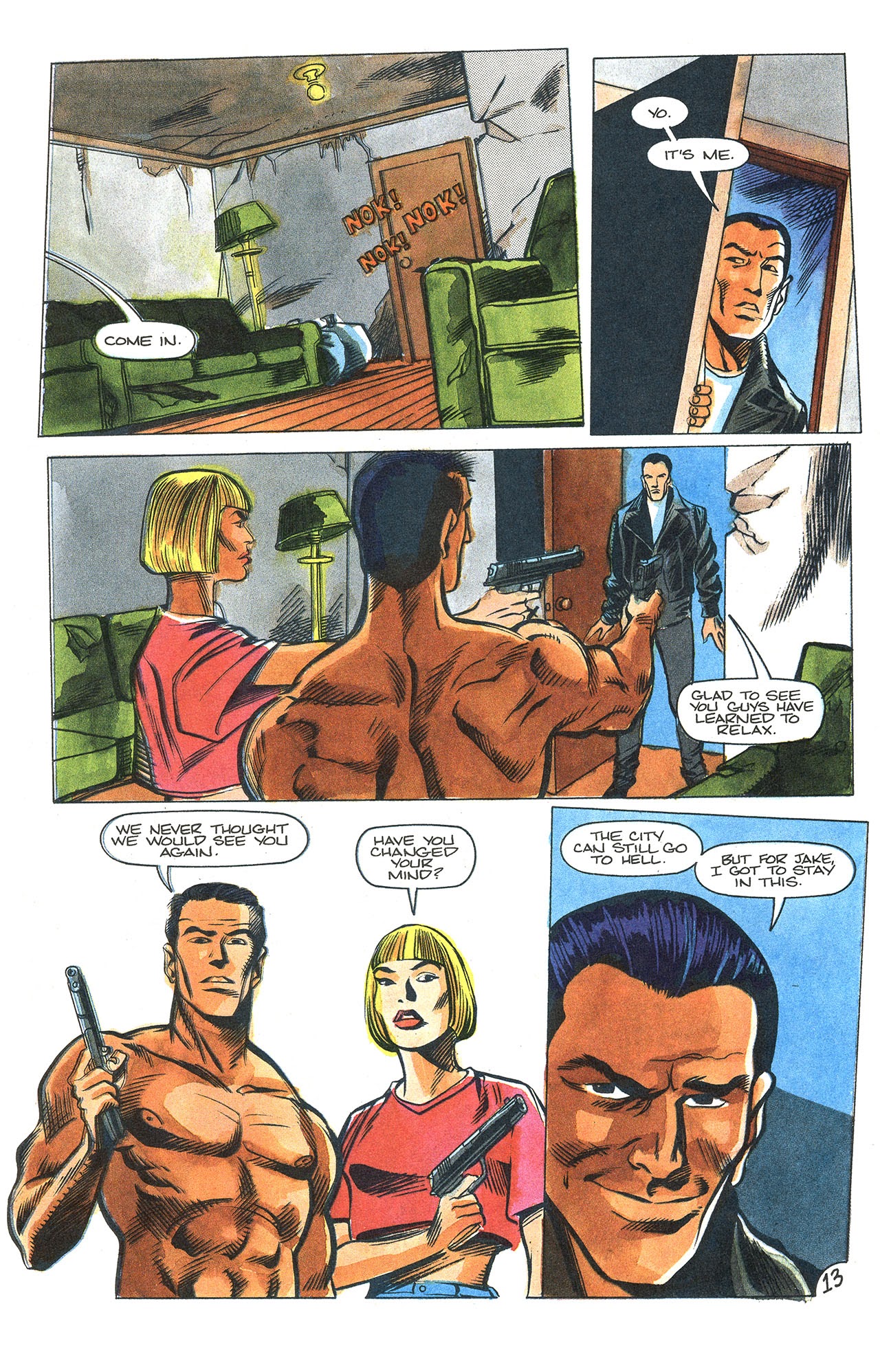 Read online Supercops comic -  Issue #4 - 17