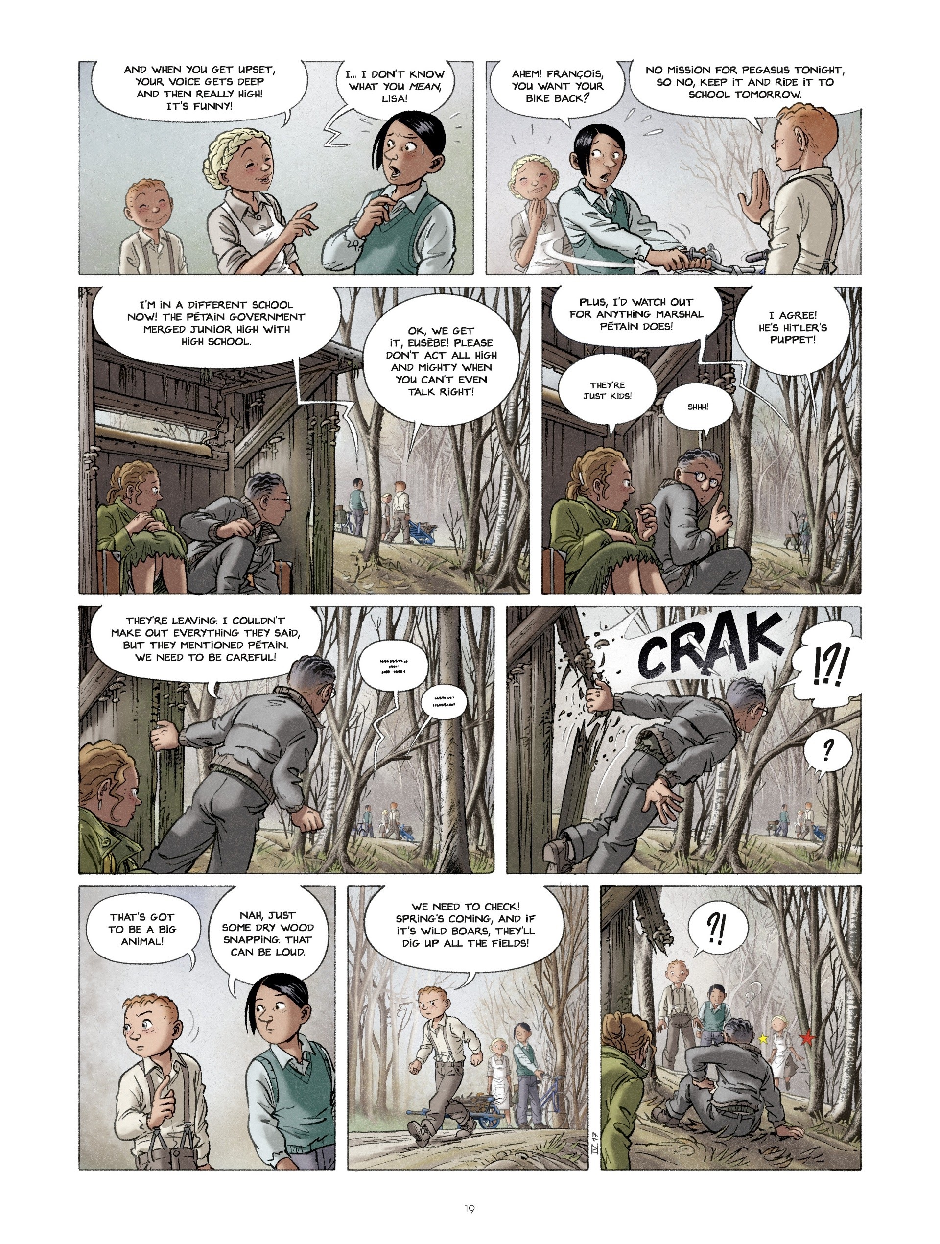 Read online Children of the Resistance comic -  Issue #4 - 19