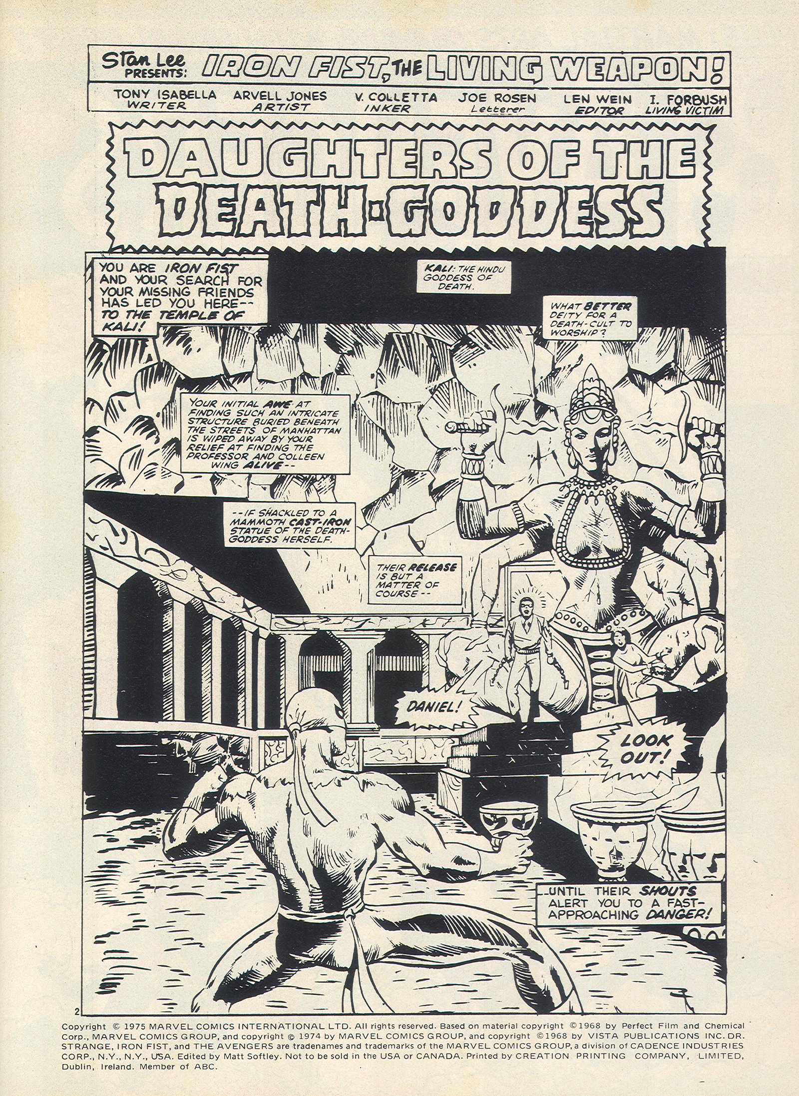 Read online The Avengers (1973) comic -  Issue #82 - 2