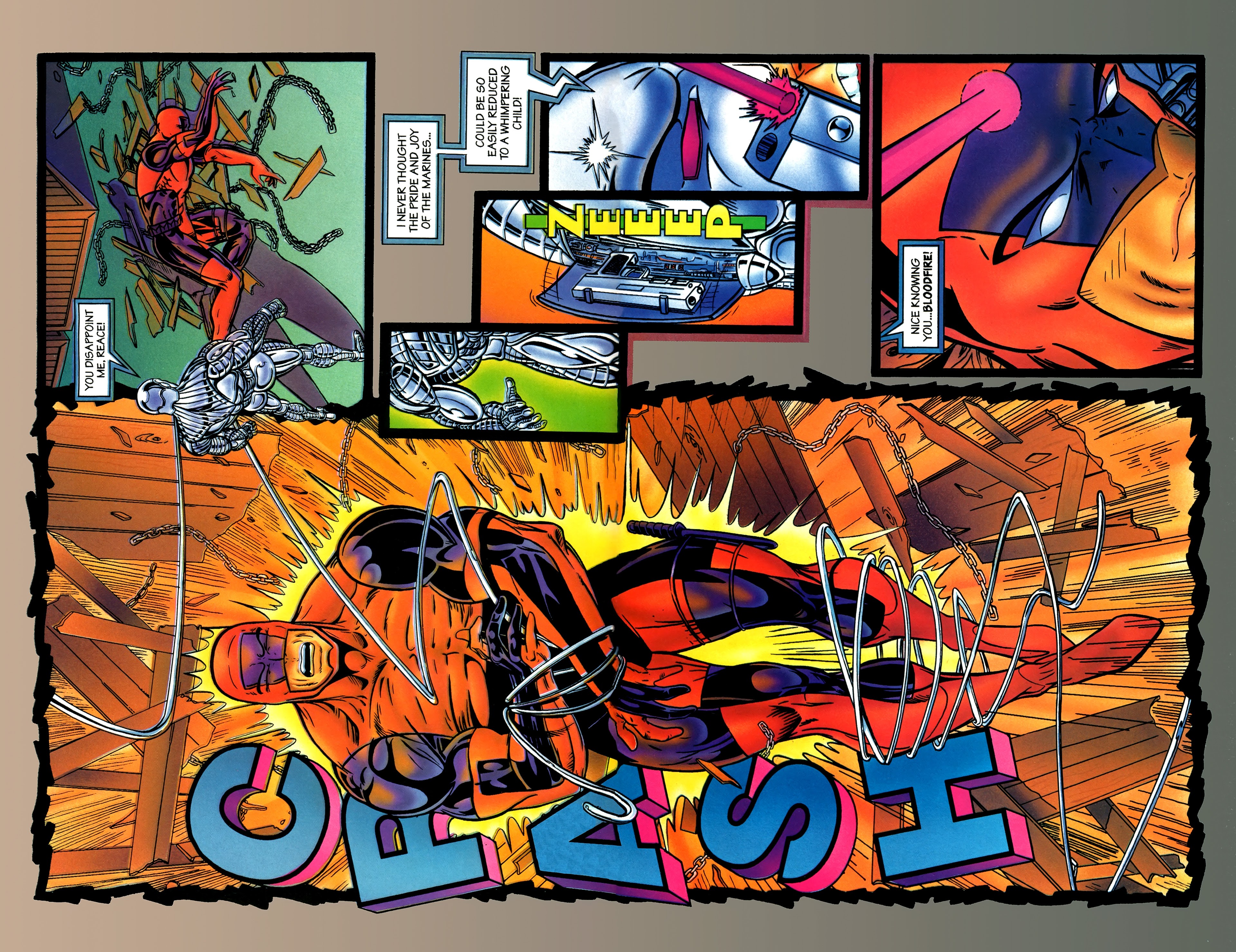 Read online Bloodfire comic -  Issue #6 - 7