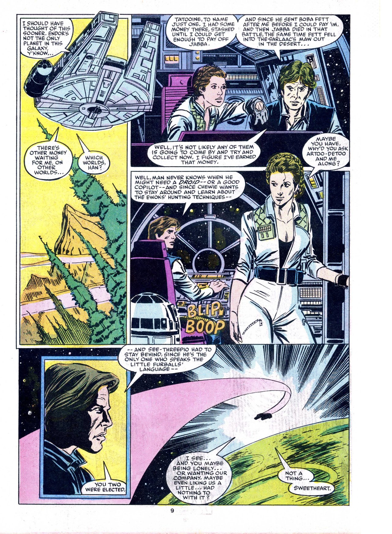 Read online Return of the Jedi comic -  Issue #44 - 9