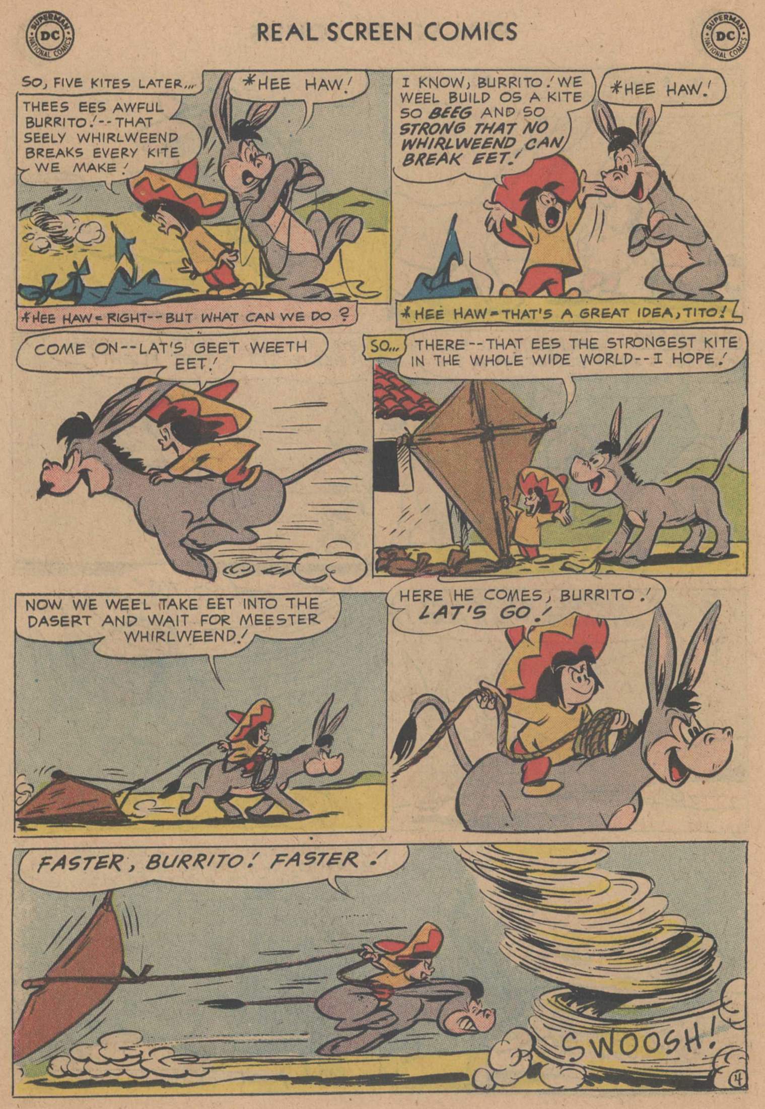 Read online Real Screen Comics comic -  Issue #114 - 22