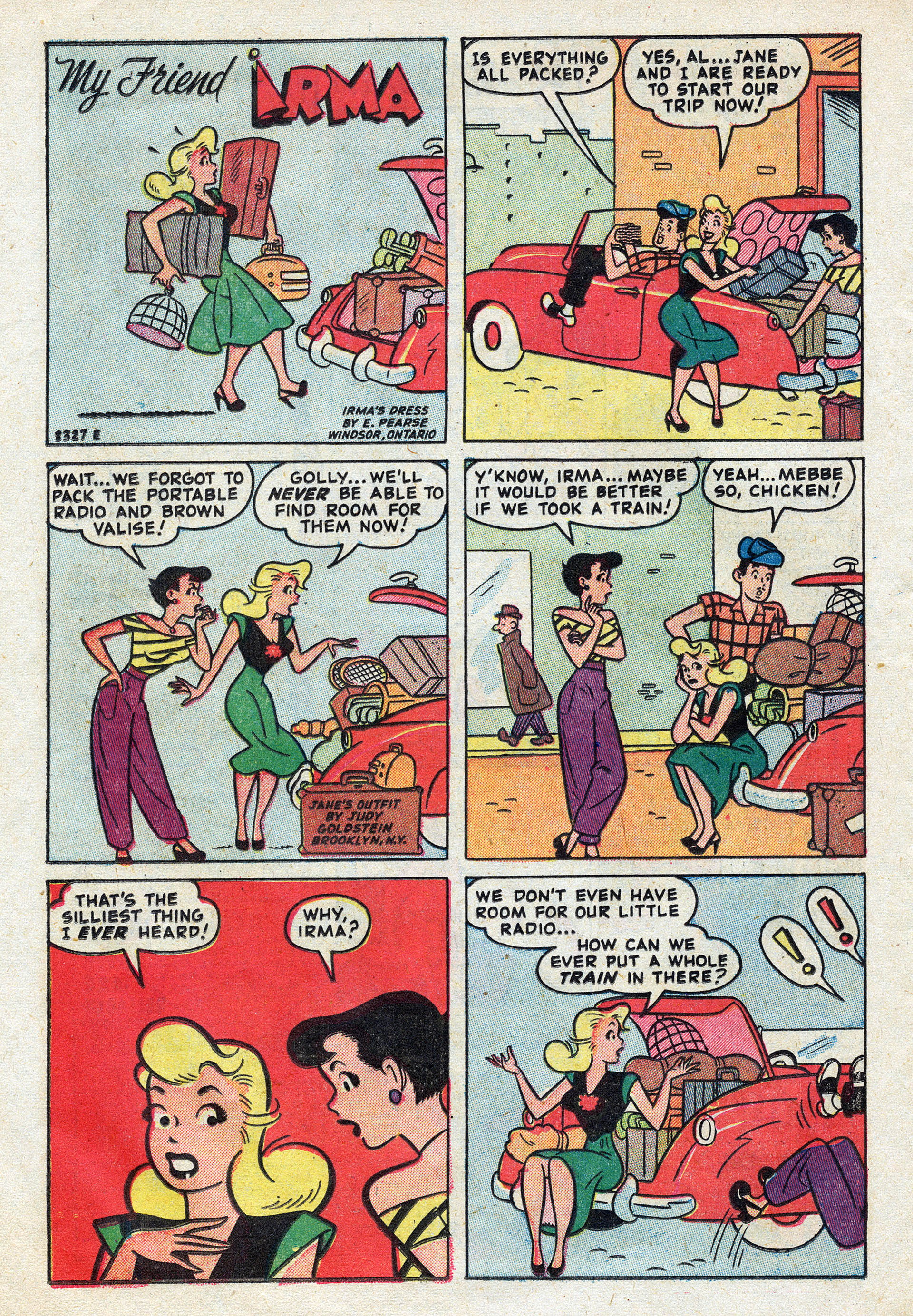 Read online My Friend Irma comic -  Issue #10 - 22