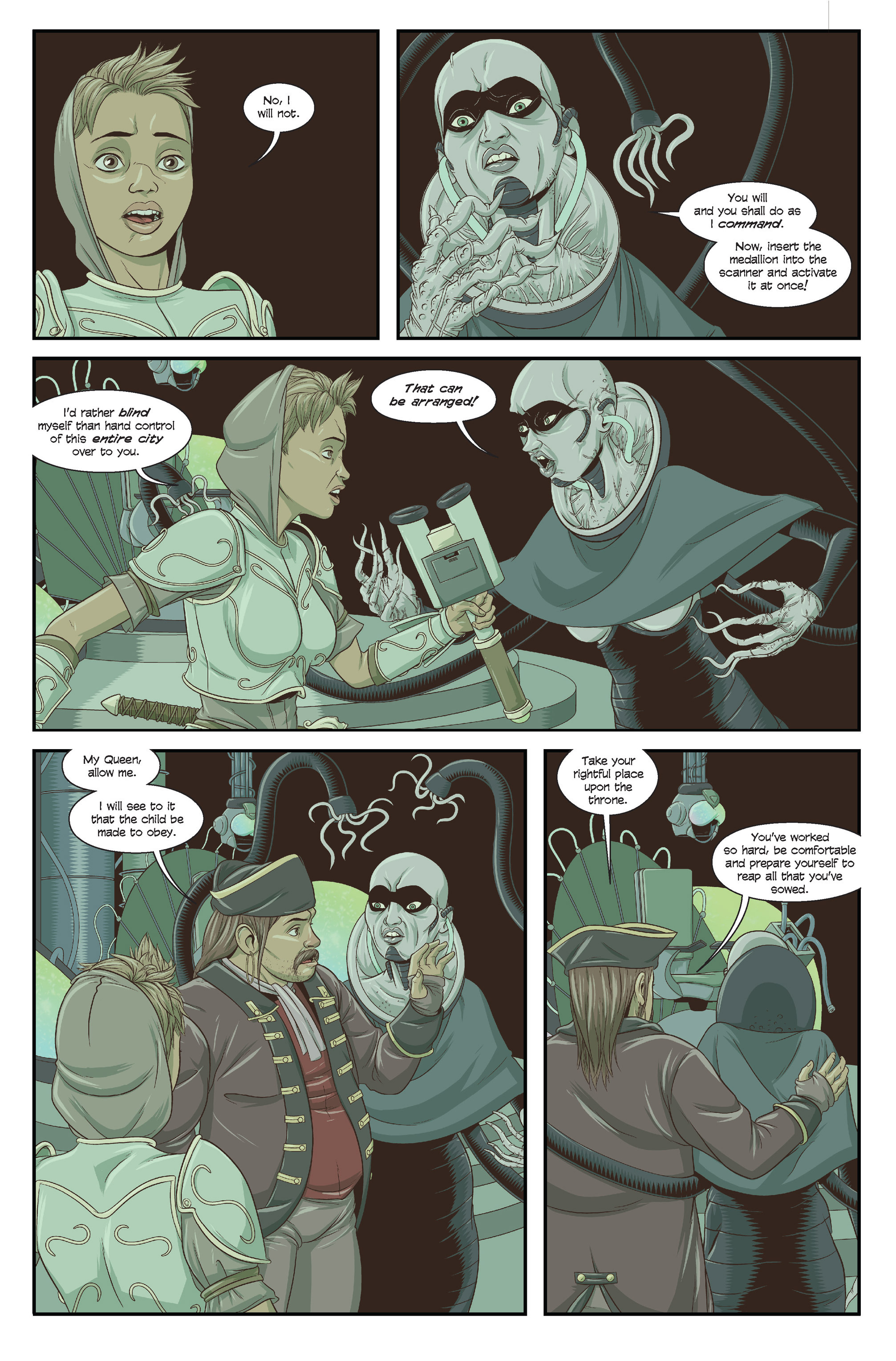 Read online Skinned comic -  Issue #6 - 12