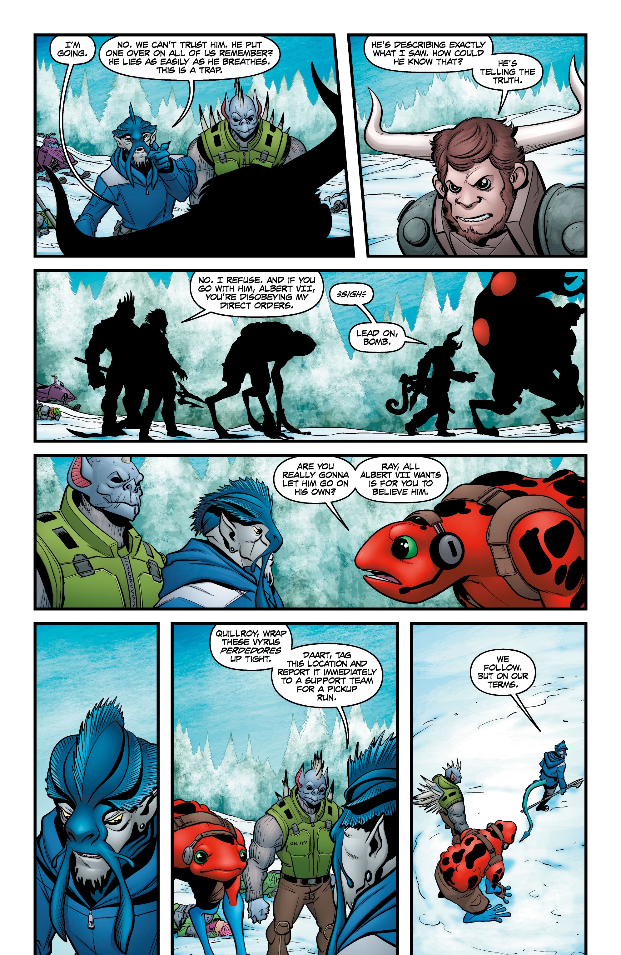 Read online Alter Nation: They Hide Hybrids comic -  Issue # TPB - 27