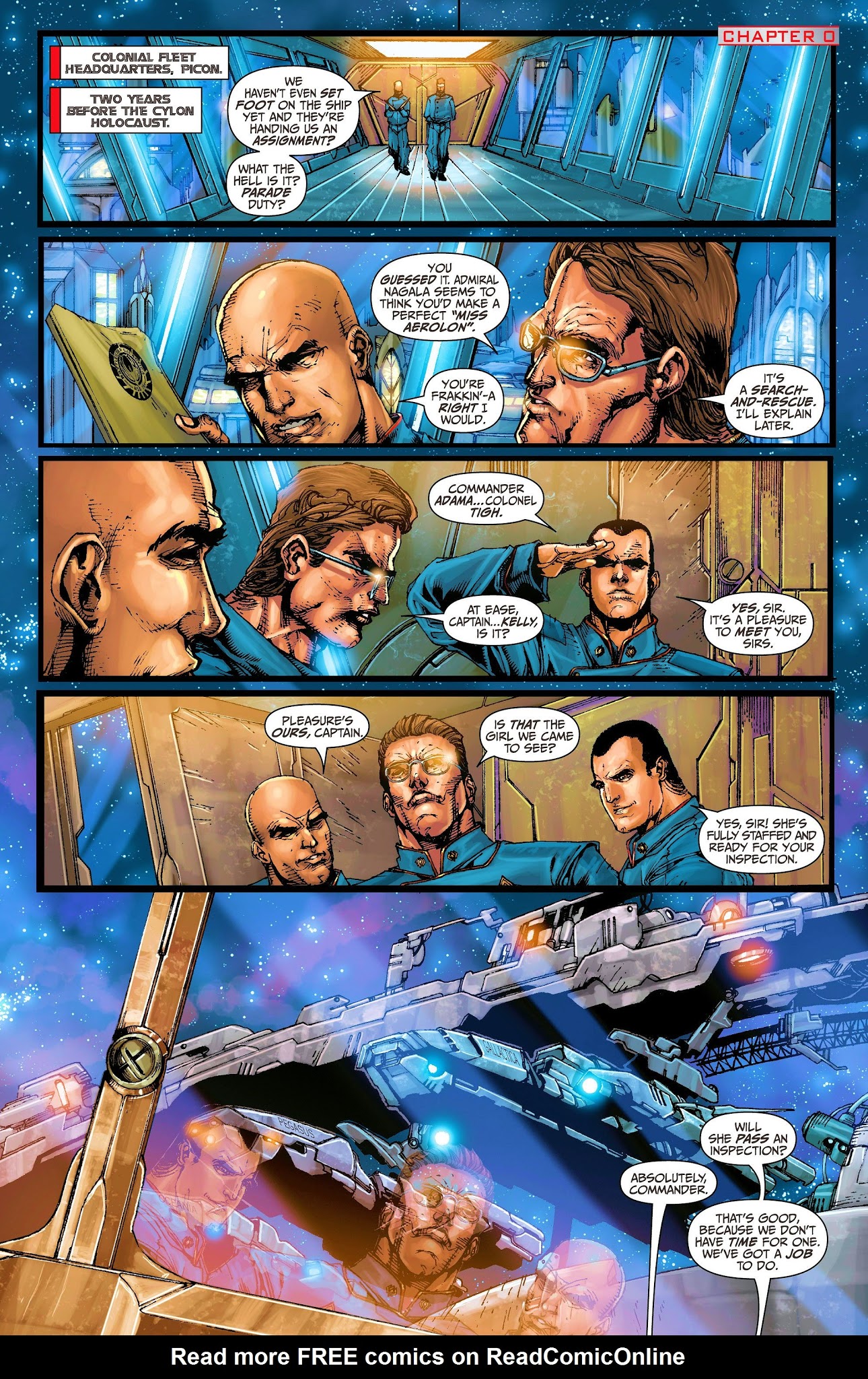 Read online Battlestar Galactica: Season Zero comic -  Issue #0 - 3