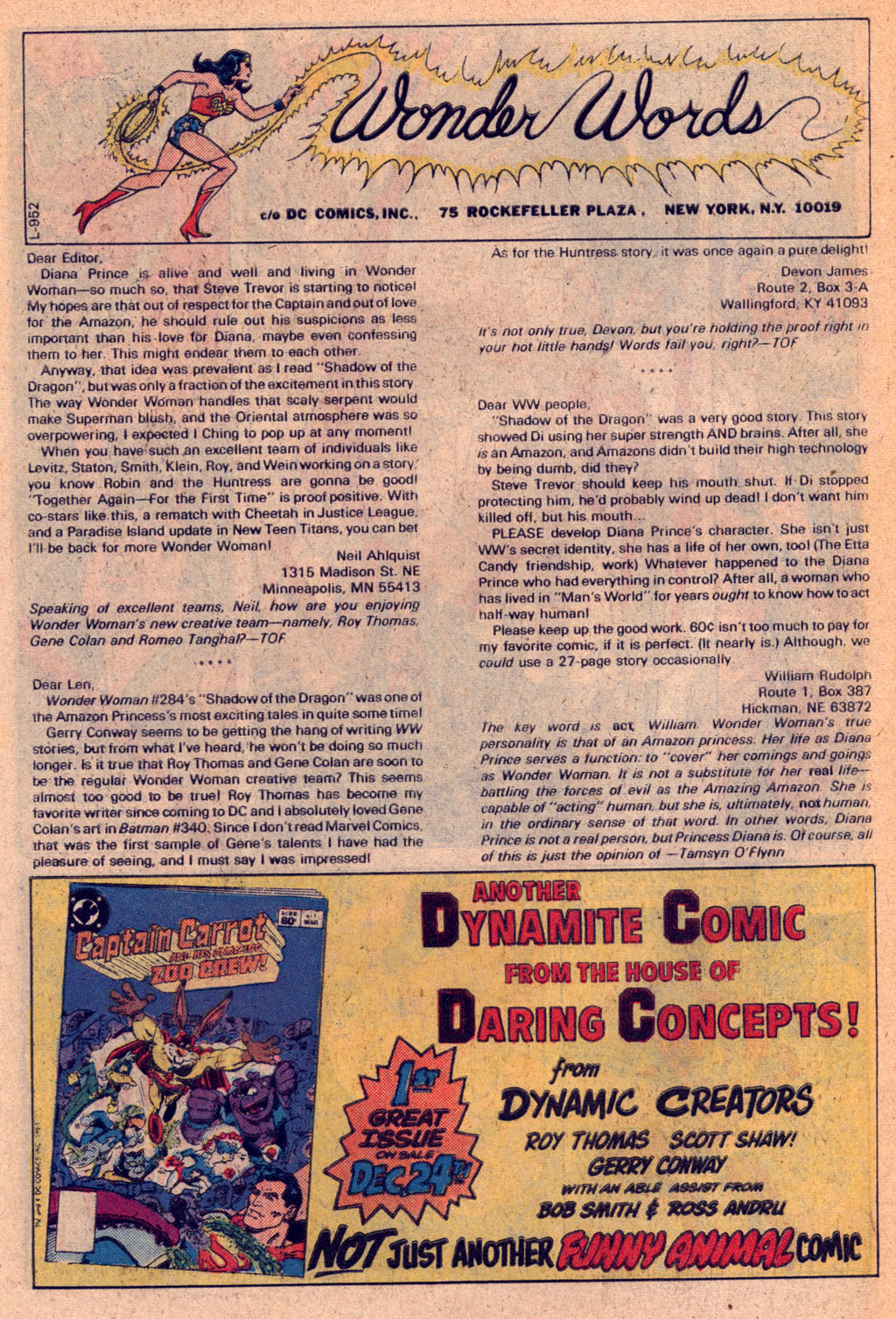 Read online Wonder Woman (1942) comic -  Issue #289 - 36