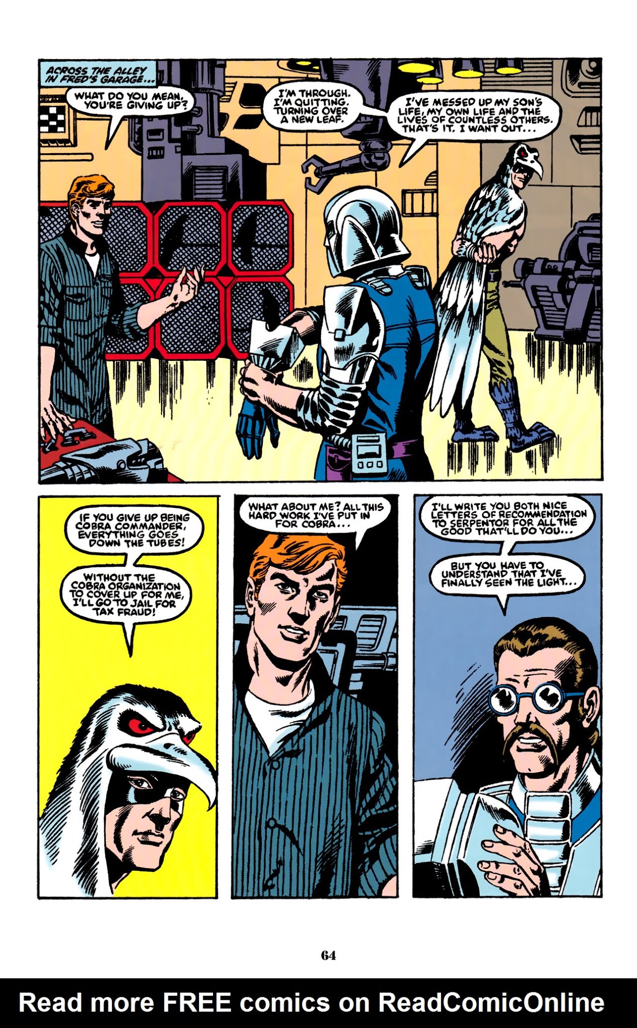Read online G.I. Joe: Cobra Commander Tribute - 100-Page Spectacular comic -  Issue # TPB - 65