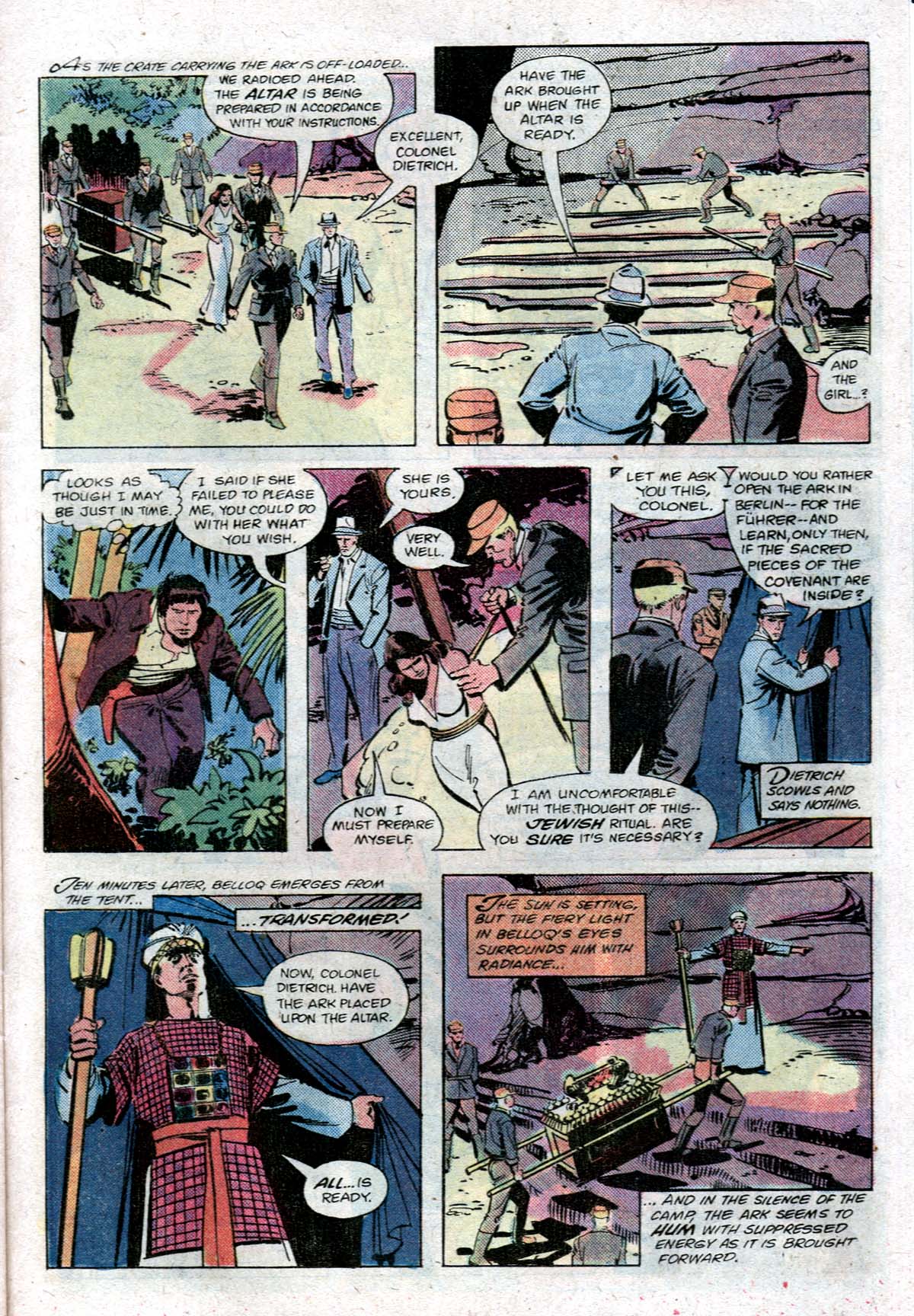 Read online Raiders of the Lost Ark comic -  Issue #3 - 17