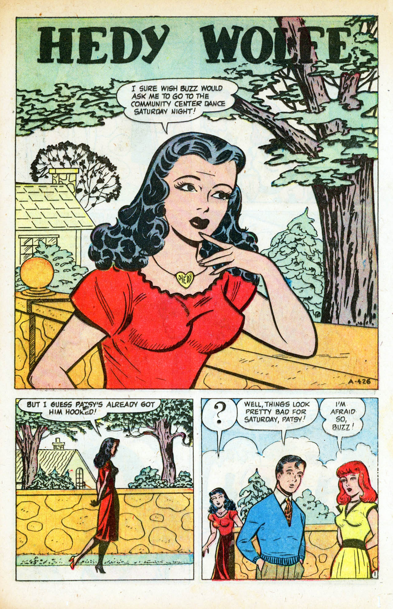 Read online Patsy Walker comic -  Issue #41 - 35