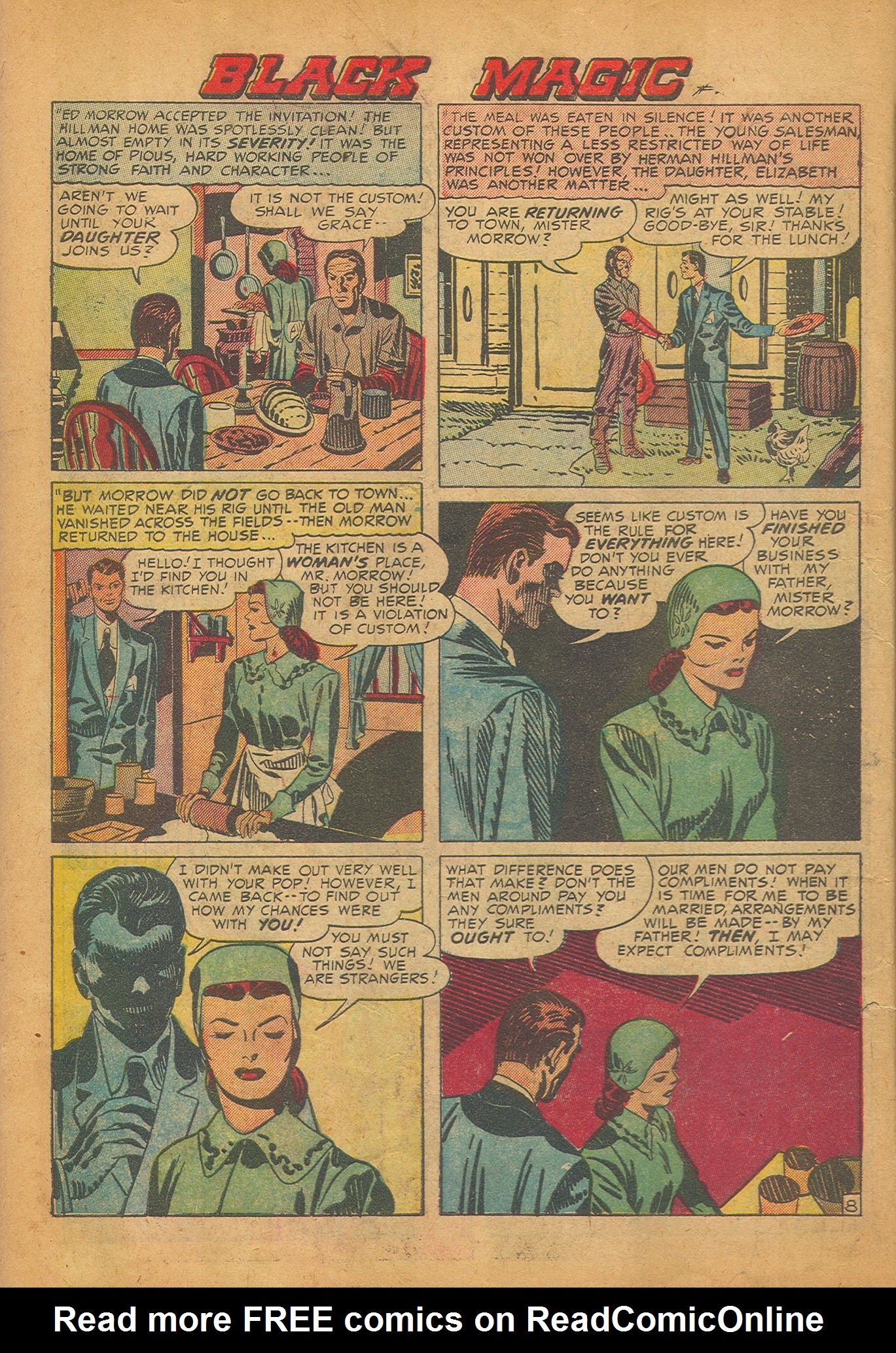 Read online Black Magic (1950) comic -  Issue #2 - 10
