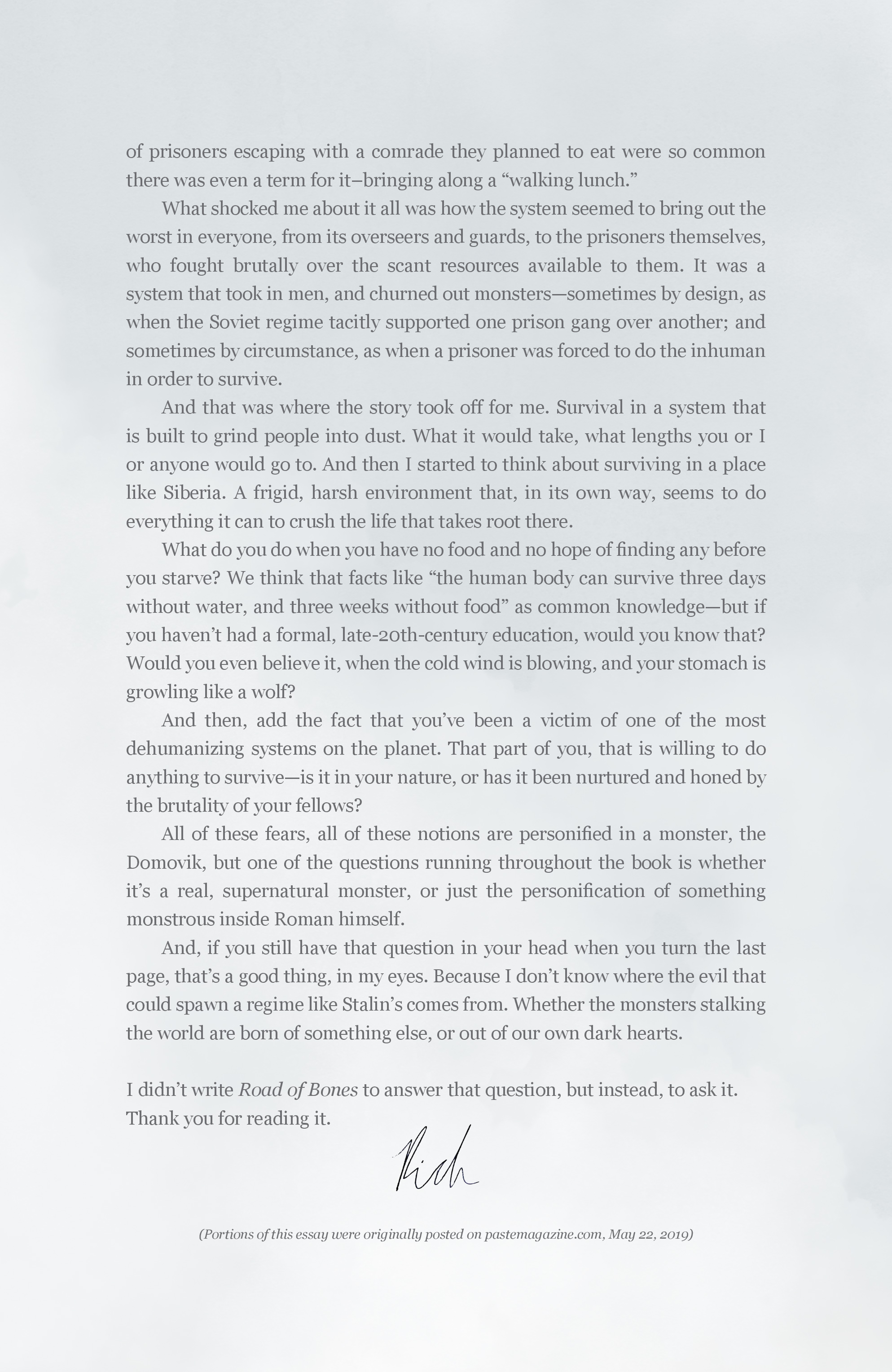 Read online Road of Bones comic -  Issue # _TPB - 100