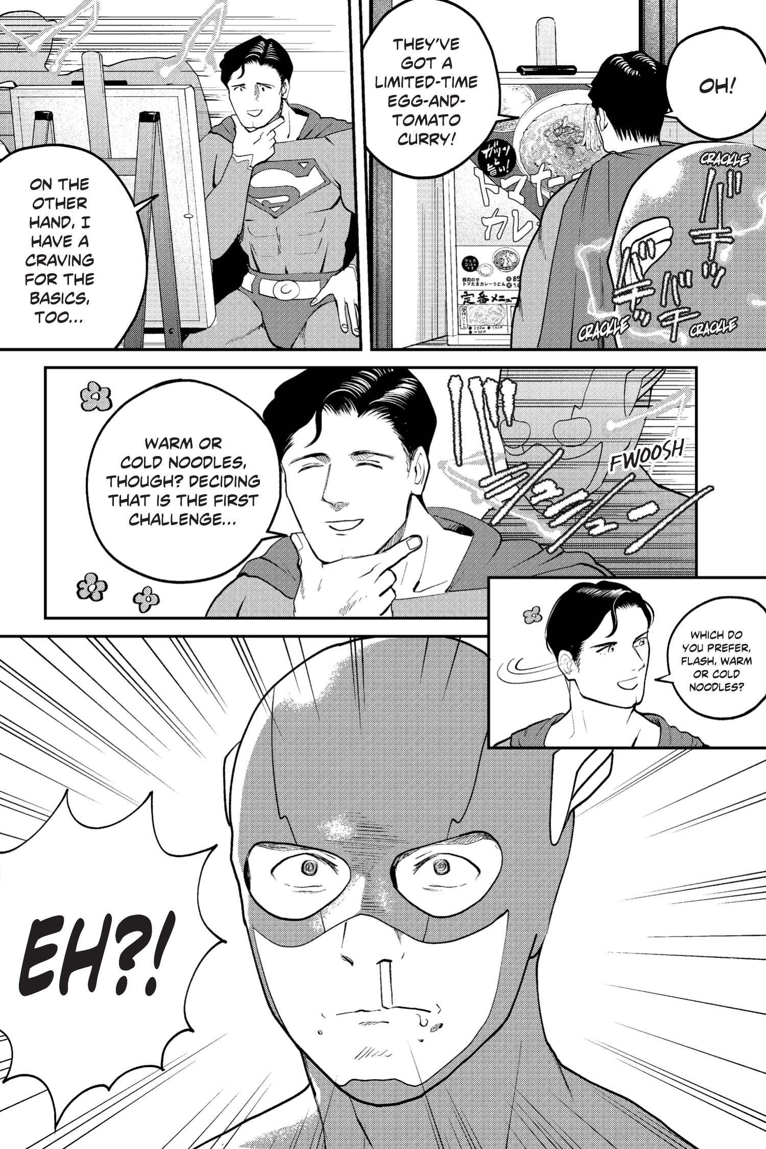 Read online Superman vs. Meshi comic -  Issue #9 - 11