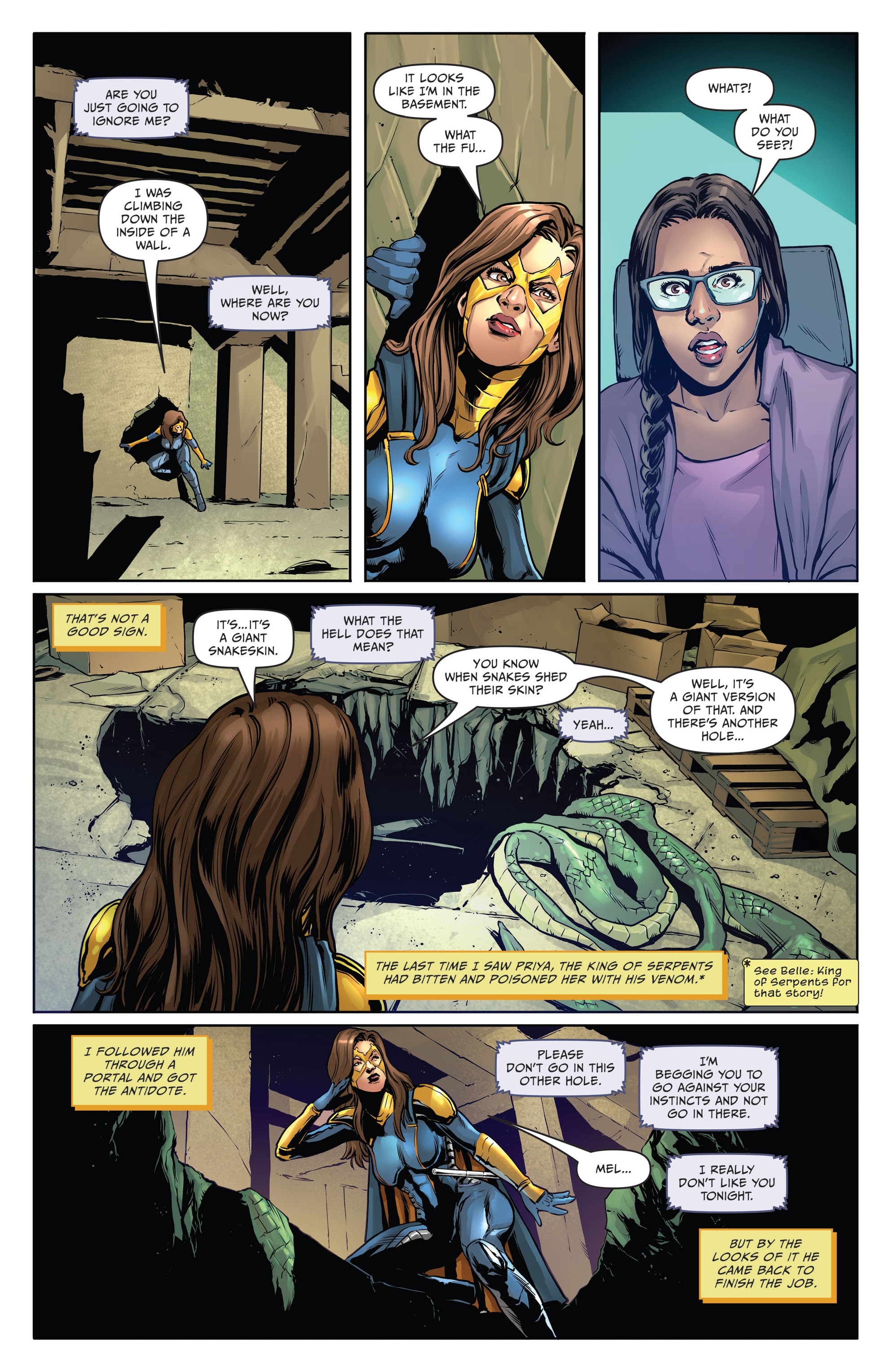 Read online Belle: Queen of Serpents comic -  Issue # Full - 8