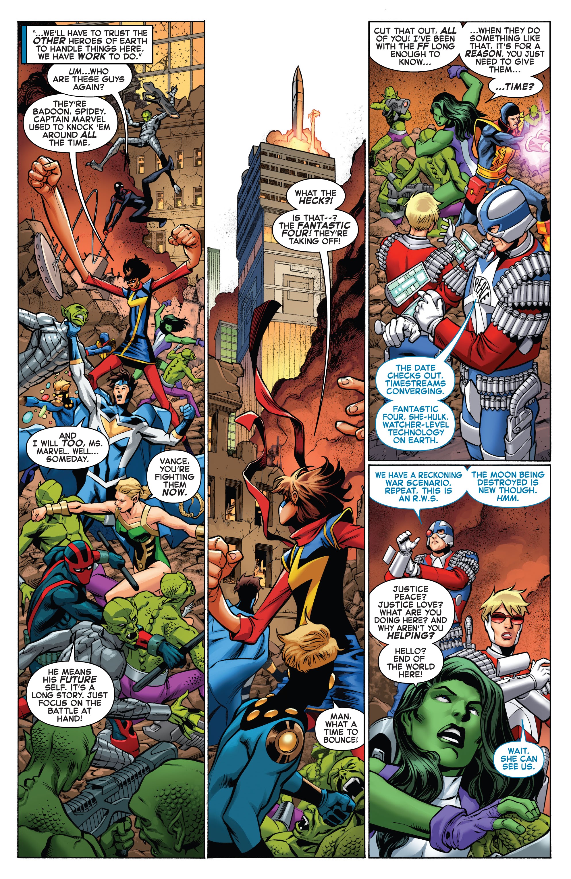Read online Fantastic Four: Reckoning War Alpha comic -  Issue #1 - 14