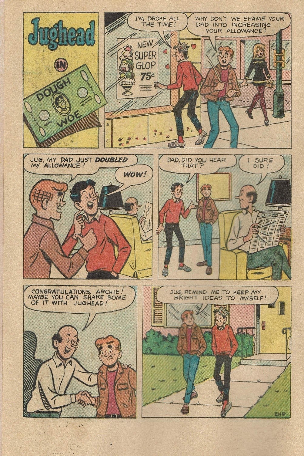 Read online Jughead's Jokes comic -  Issue #6 - 4