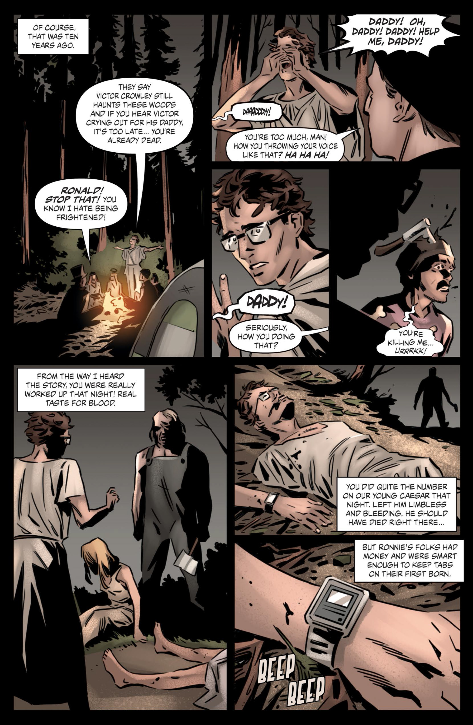 Read online Victor Crowley’s Hatchet Halloween Tales IV comic -  Issue # Full - 9