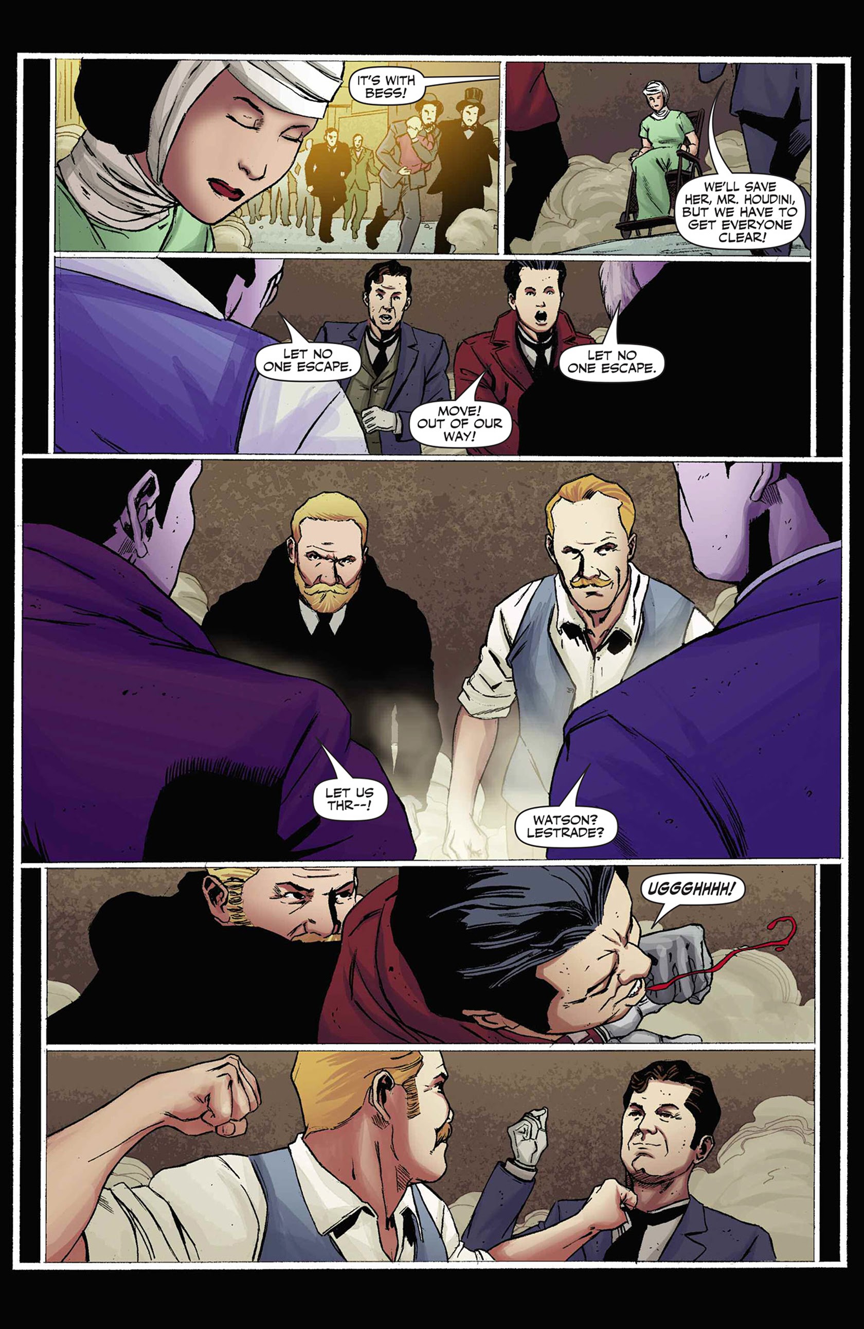 Read online Sherlock Holmes vs. Harry Houdini comic -  Issue #5 - 15